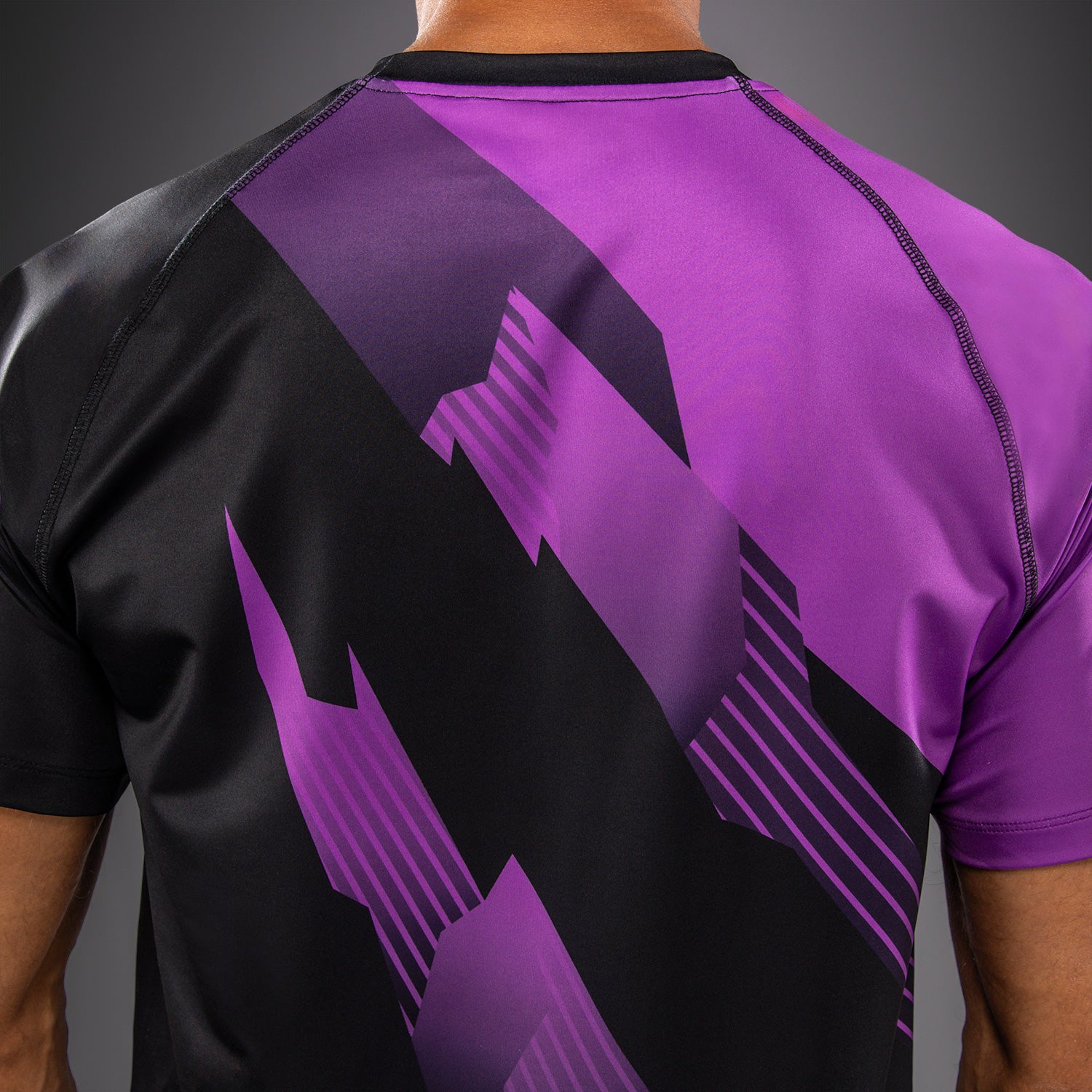 Venum No-Gi 6.0 Dry Tech T-Shirt - Black/Purple  product-type_Dry Tech T-Shirts Venum