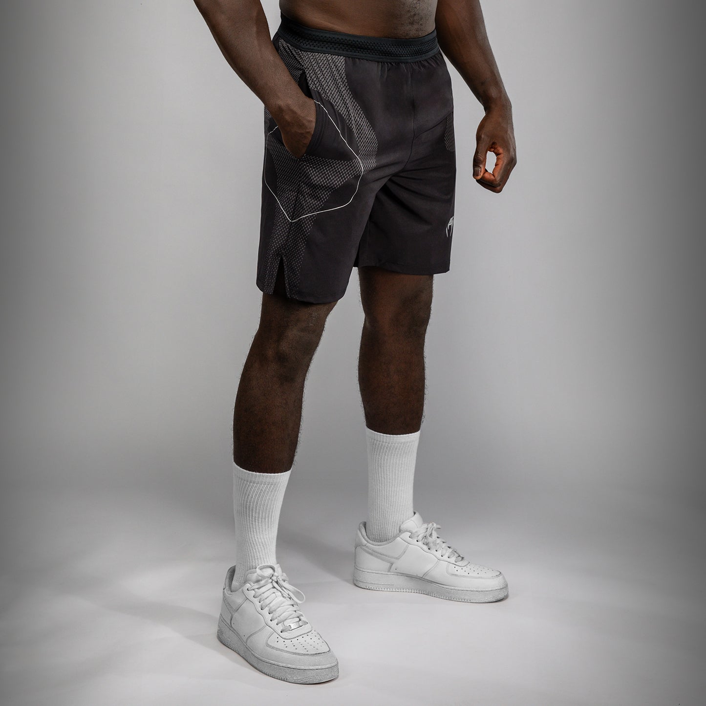 Venum Nexus Training Shorts - Black/Silver