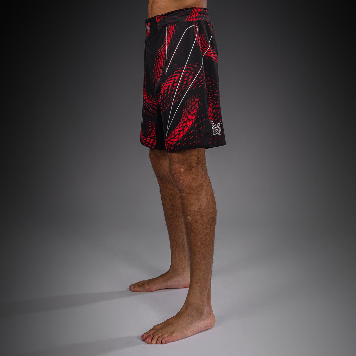 Venum Matupa Fightshorts - Black/Red/Silver