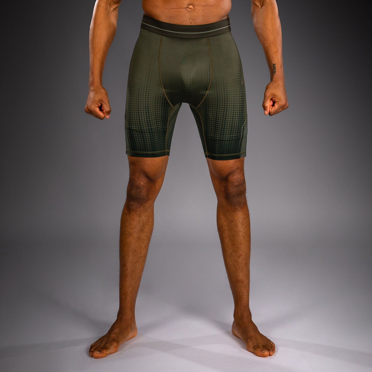 Venum Stealth Vale Tudo Shorts - Khaki/Dark Green  product-type_Compression shorts Venum
