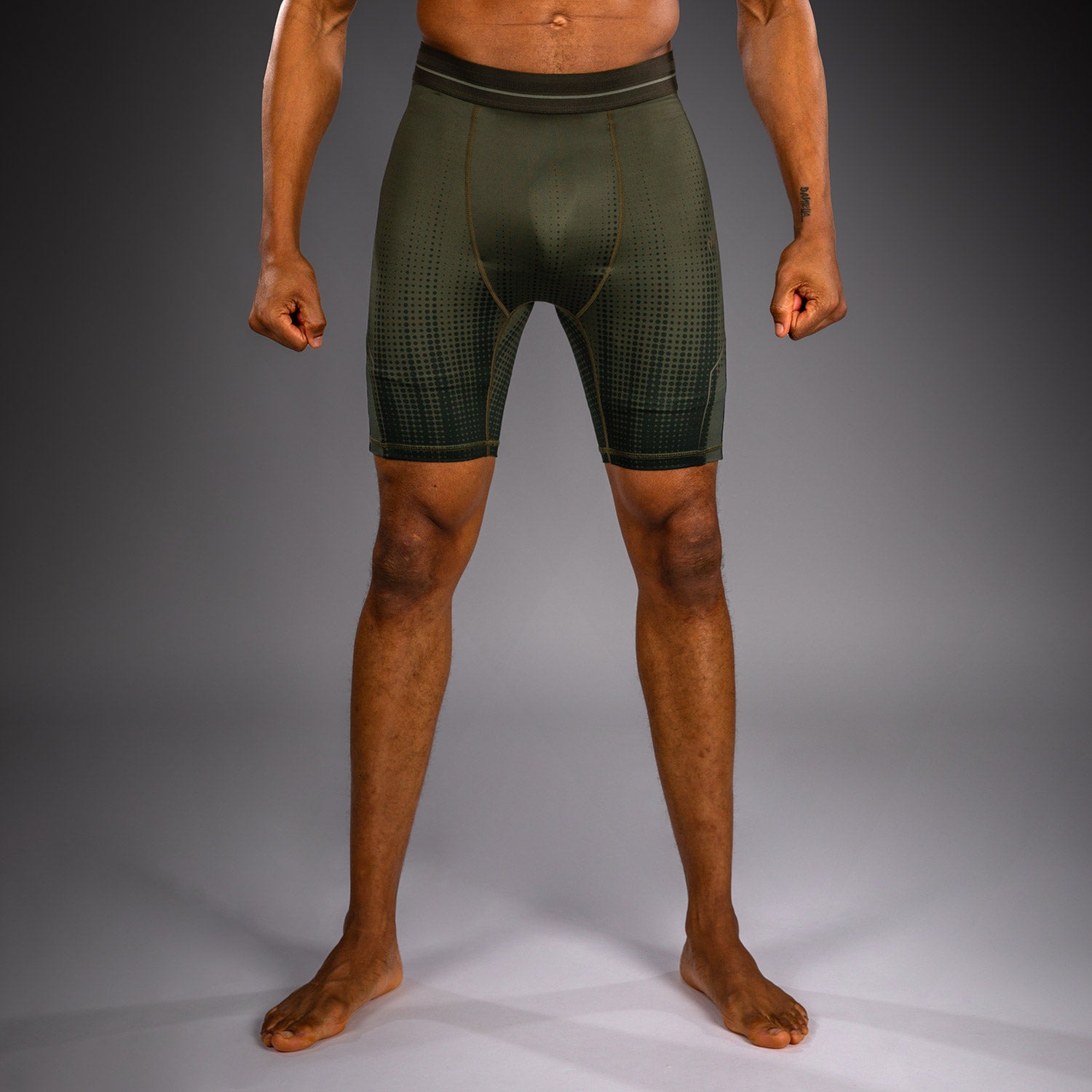 Venum Stealth Vale Tudo Shorts - Khaki/Dark Green  product-type_Compression shorts Venum