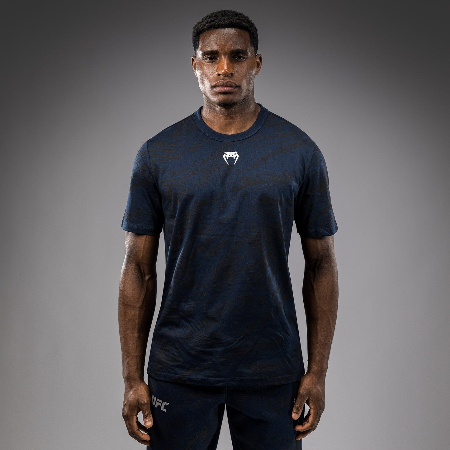 UFC Fusion by Venum Fight Week Men’s Short Sleeve T-Shirt - Oceanic Blue