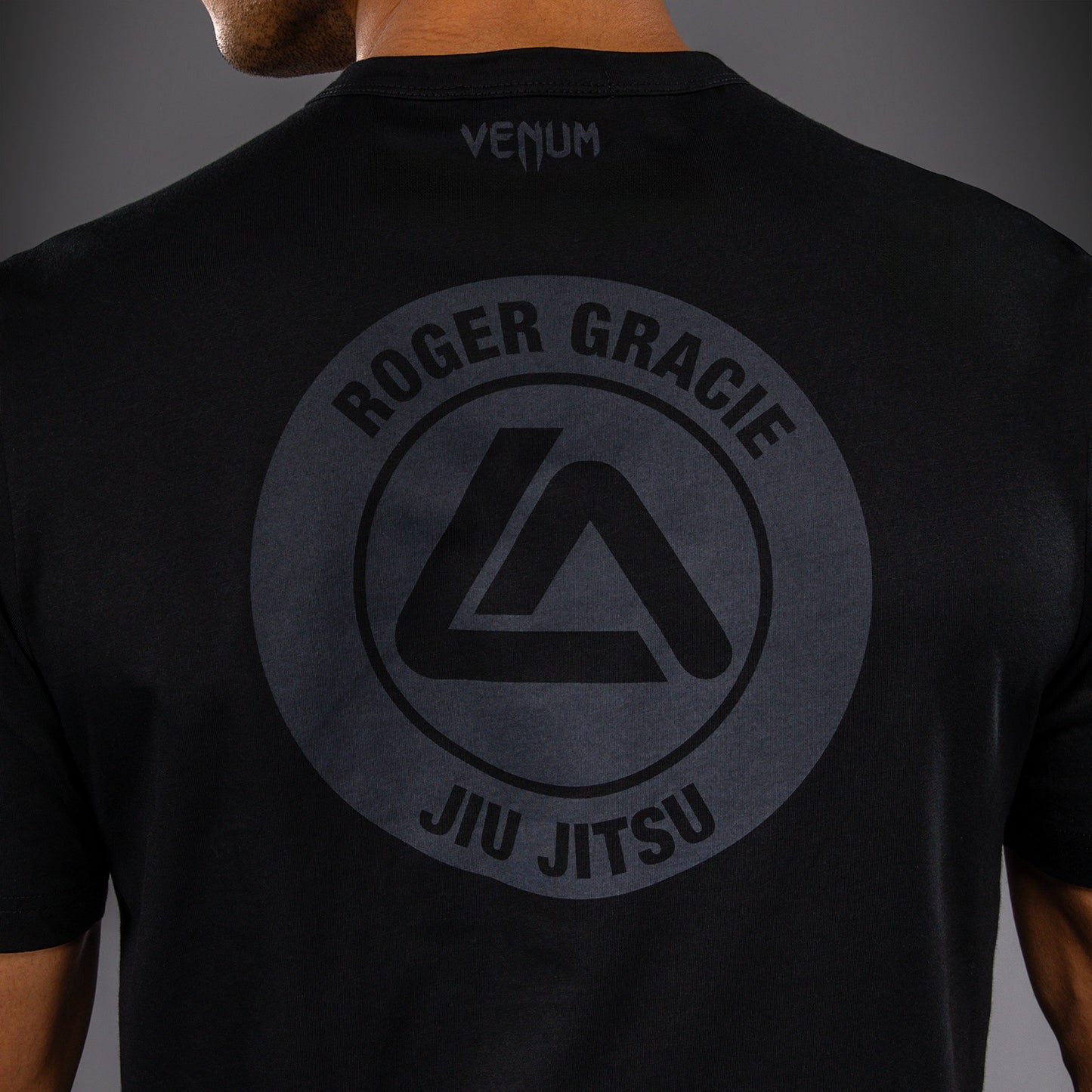 Venum x Roger Gracie Academy T-Shirt - Black  product-type_T-Shirts Venum