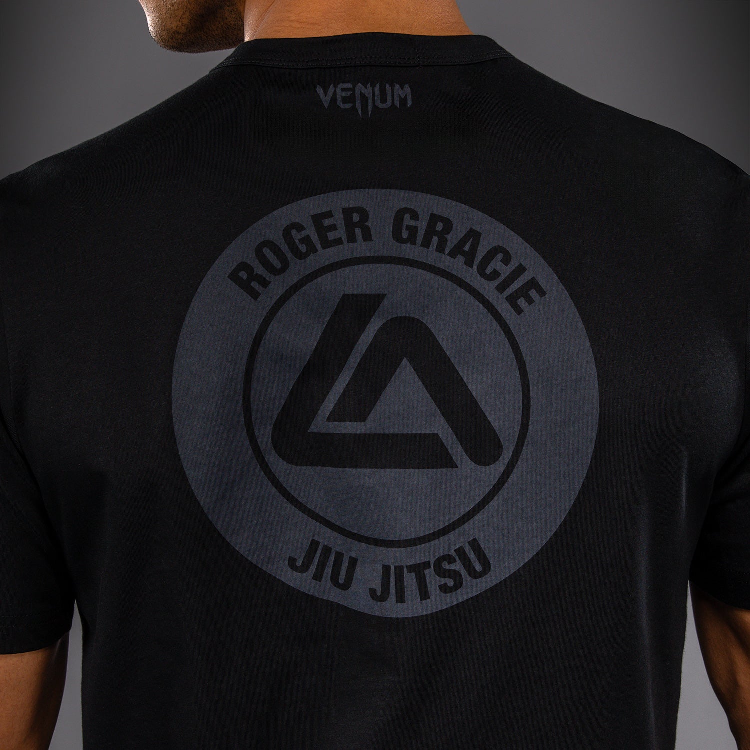 Venum x Roger Gracie Academy T-Shirt - Black  product-type_T-Shirts Venum
