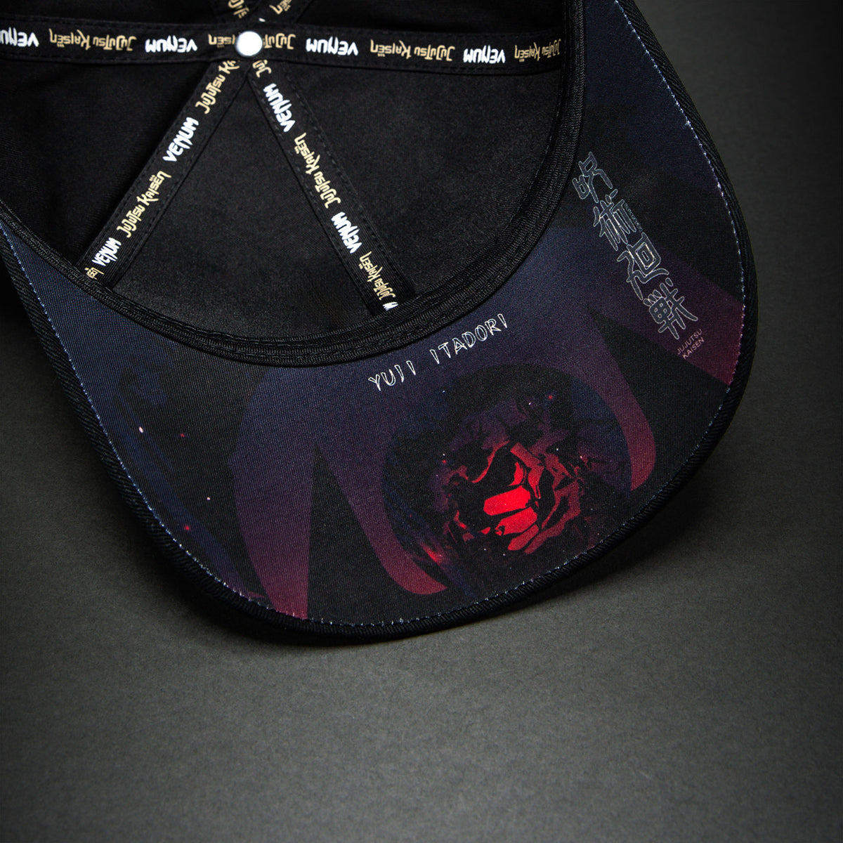Venum x Jujutsu Kaisen Itadori Cap - Black  product-type_Caps Venum