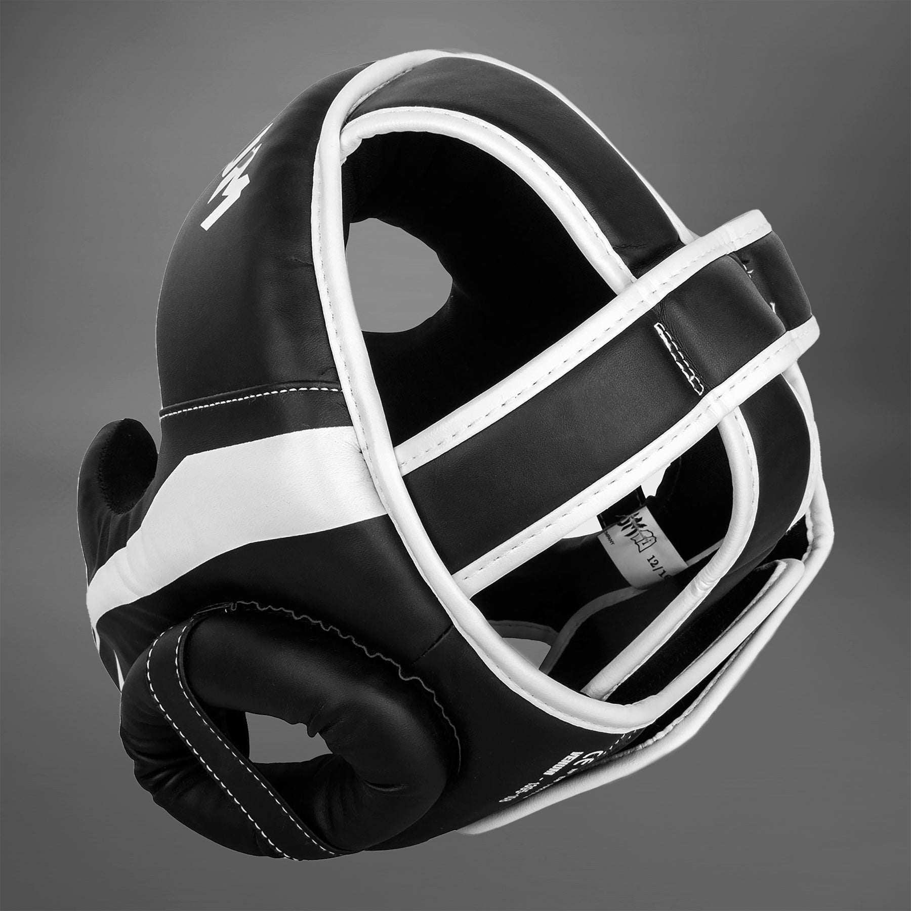 Venum Elite Headgear - Black/White - Venum product-type_Headgear