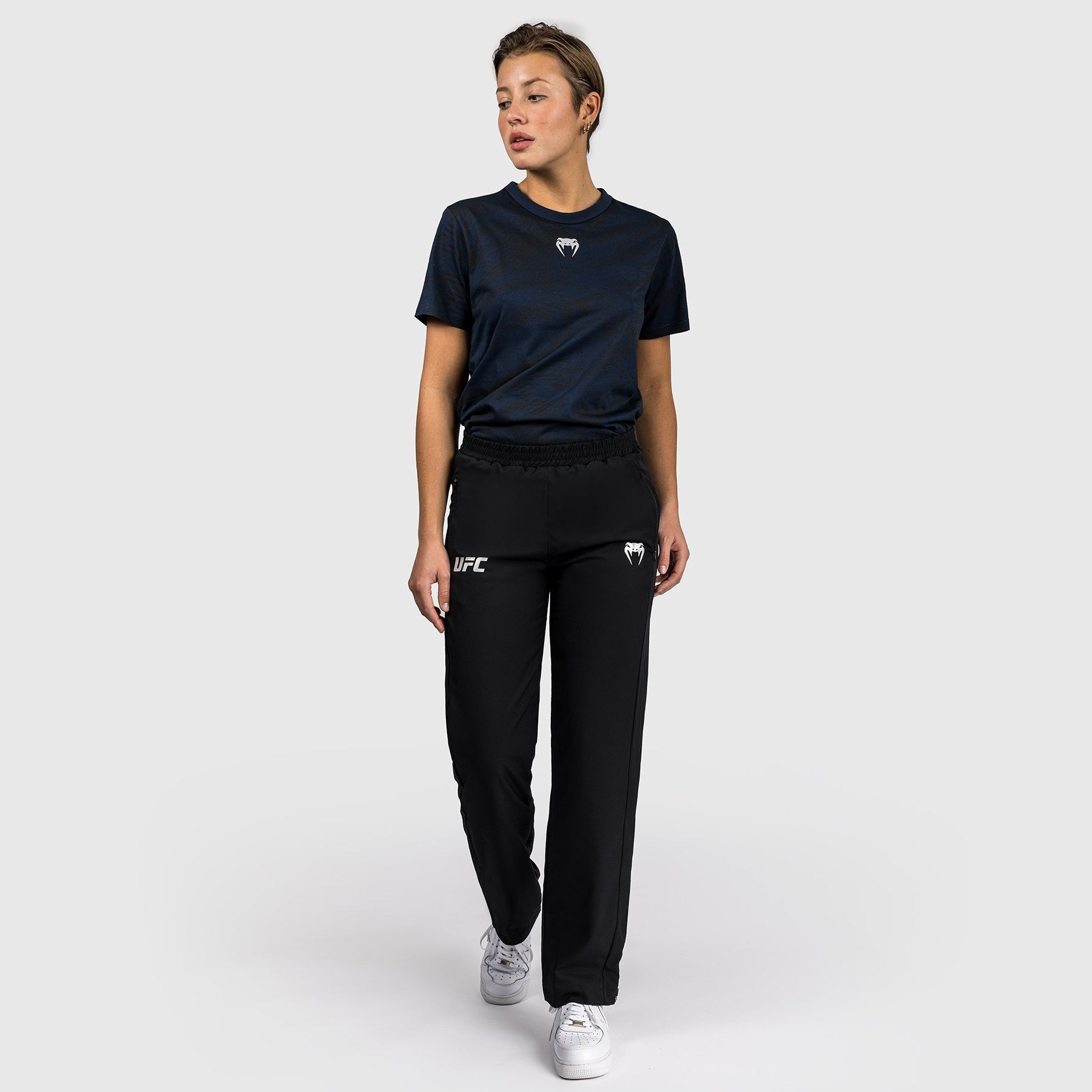 UFC Fusion by Venum Fight Week Women’s Straight Leg Pant - Black  product-type_Jogging Pants Venum