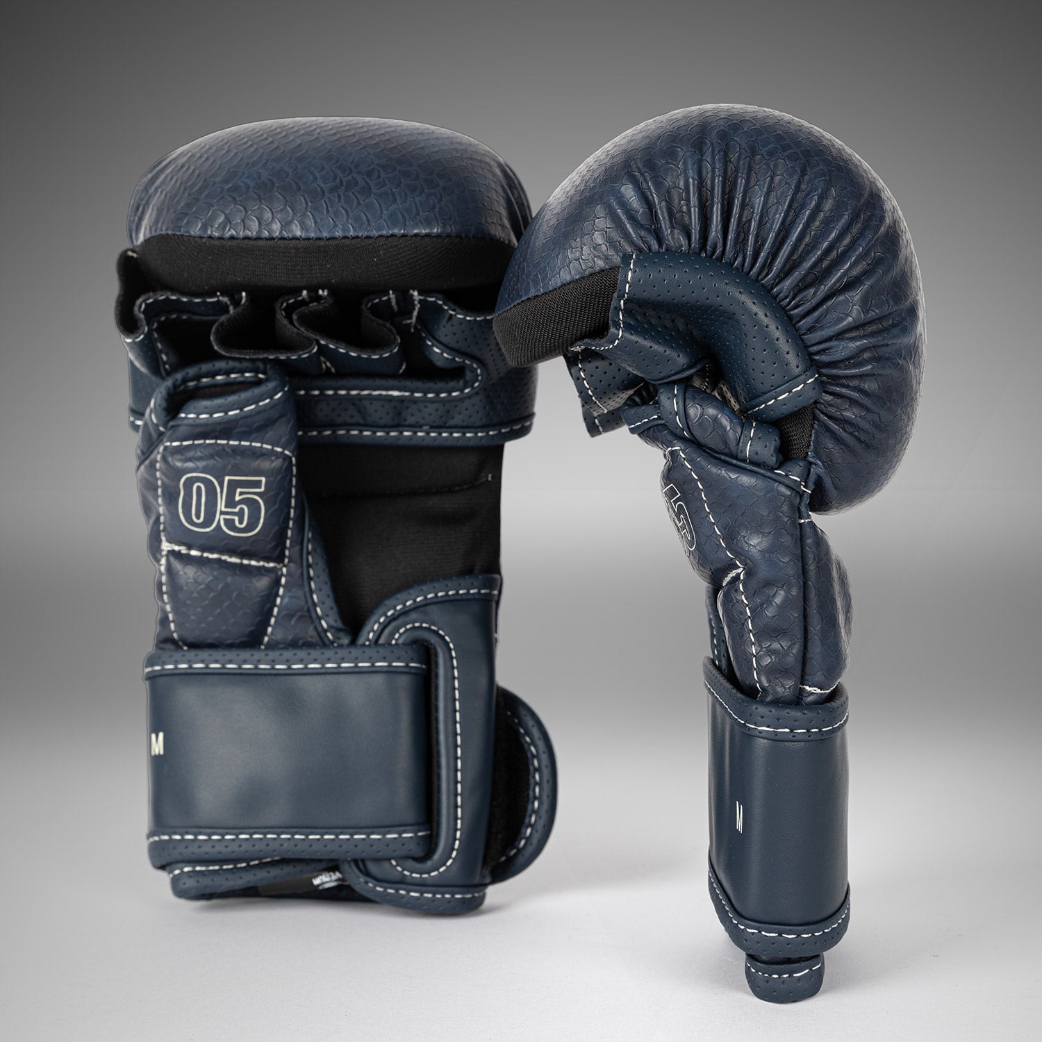Venum Impact Evo Scales MMA Sparring Gloves - Midnight Blue
