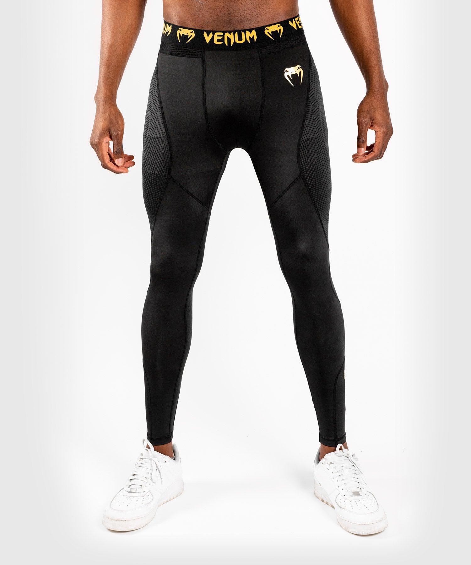 Venum G-Fit Spats - Black/Gold Picture 1
