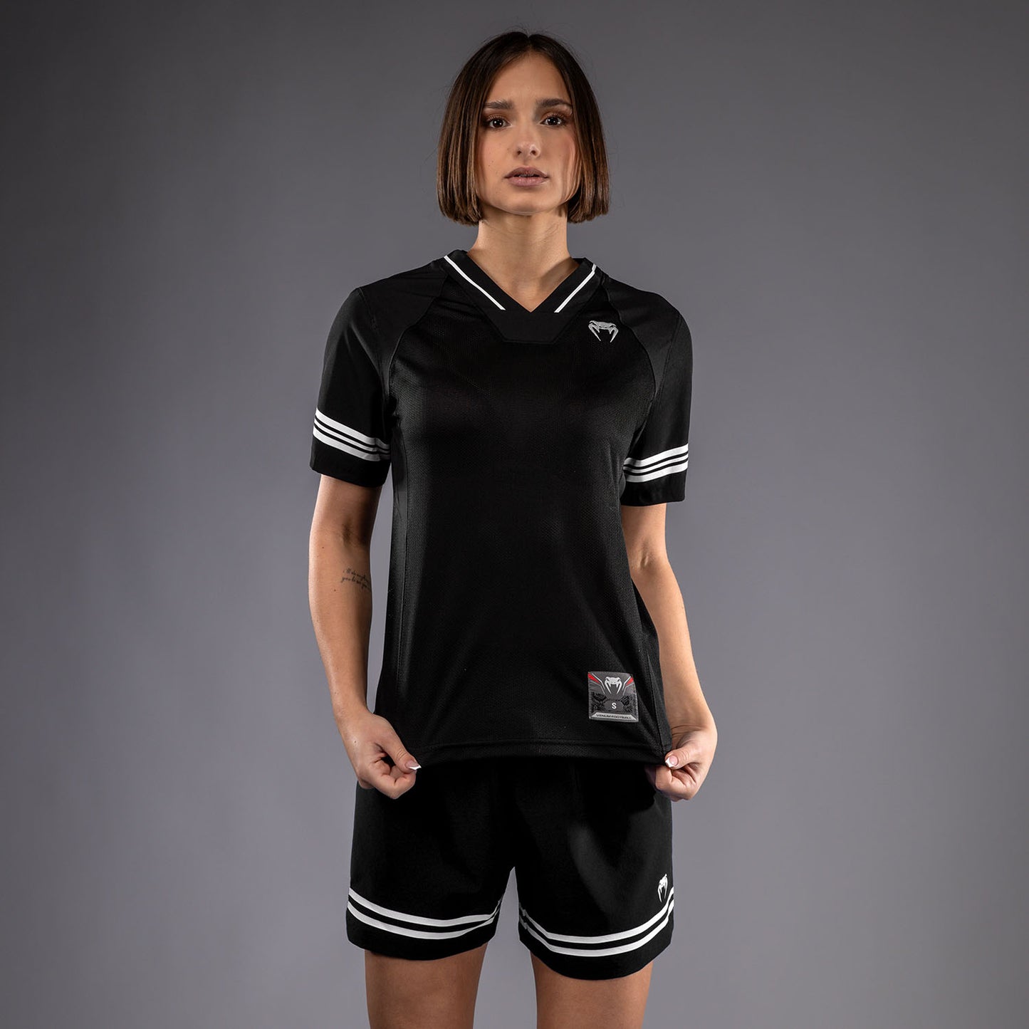 Venum Women's Elite Flag Football Jersey - Black  product-type_Dry Tech T-Shirts Venum