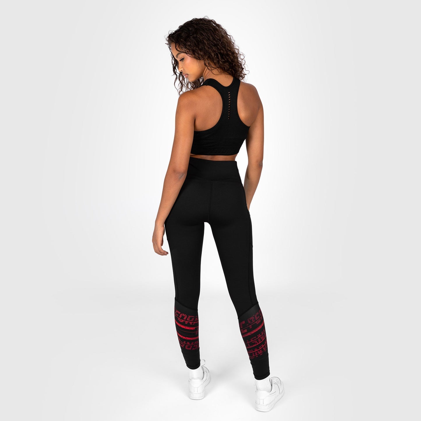 UFC Performance Institute 2.0 Women’s Performance Tight - Black/Red