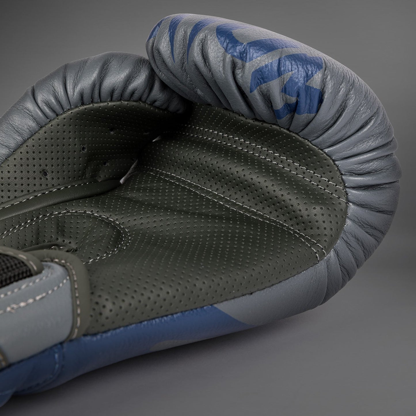 Venum Reverso Boxing Gloves - Storm Grey/ Royal Blue