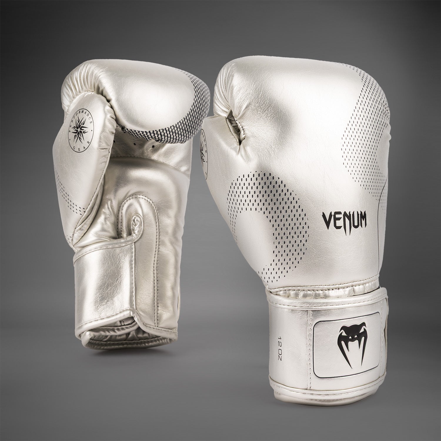 Venum Nexus Boxing Gloves - Silver/Black - Venum