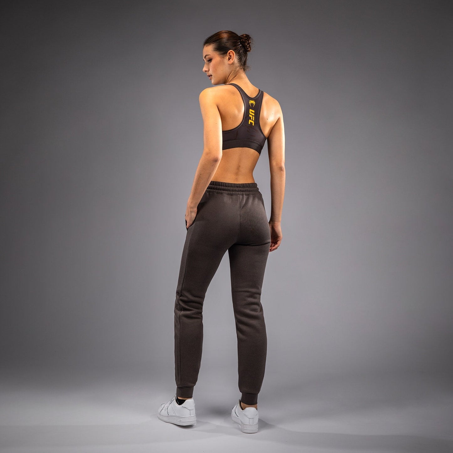 UFC Fusion by Venum Fight Week Women’s Cotton Pant - Solid Earthen Brown