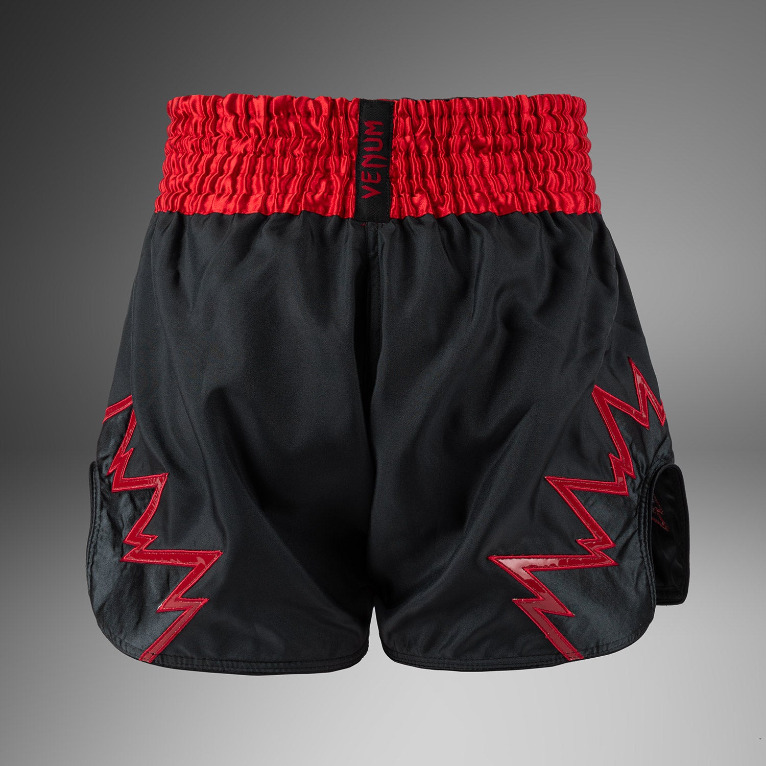 Venum Inferno Muay Thai Shorts - Charcoal Grey/Red - Venum