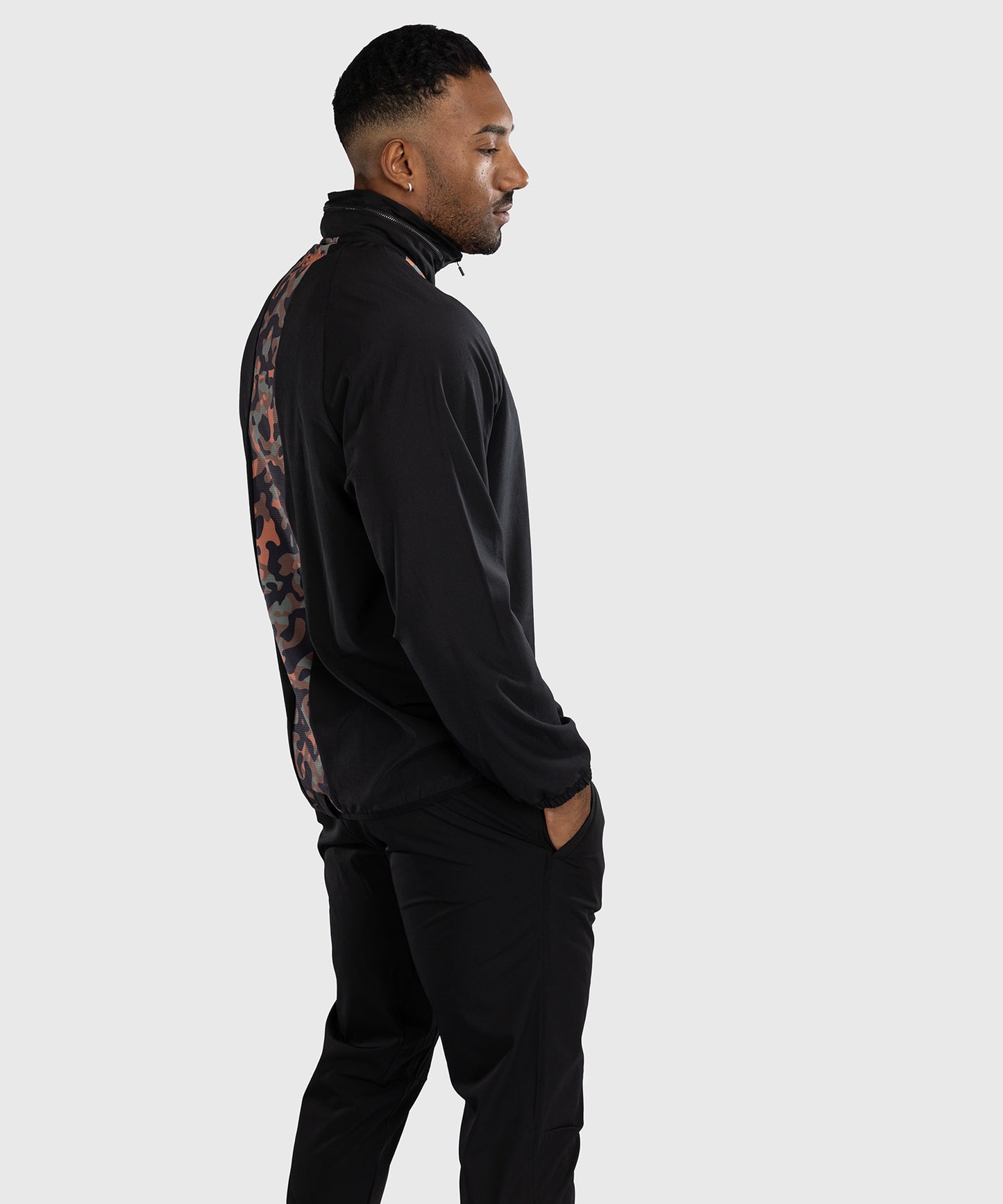 Venum Jungle Ops Track Jackets - Black/Khaki Camo