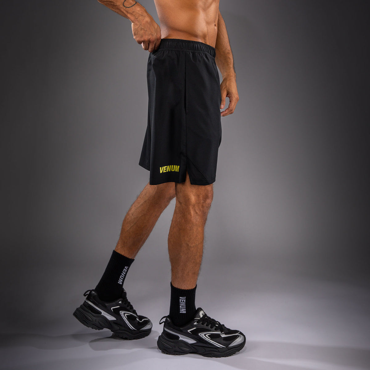 Venum Contender Training Shorts - Black/Gold  product-type_Training shorts Venum