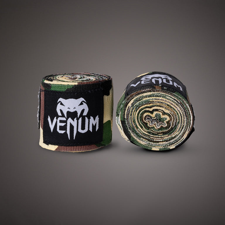 Venum Kontact Boxing Hand Wraps - Forest Camo - 4.5m (180 in) - Venum