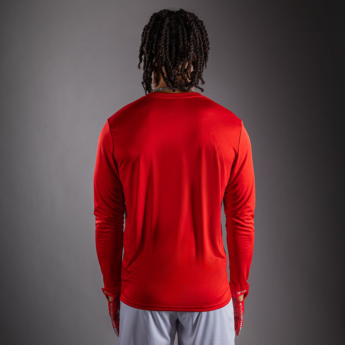 Venum Lineup Performance Long Sleeve T-Shirt - Red/White