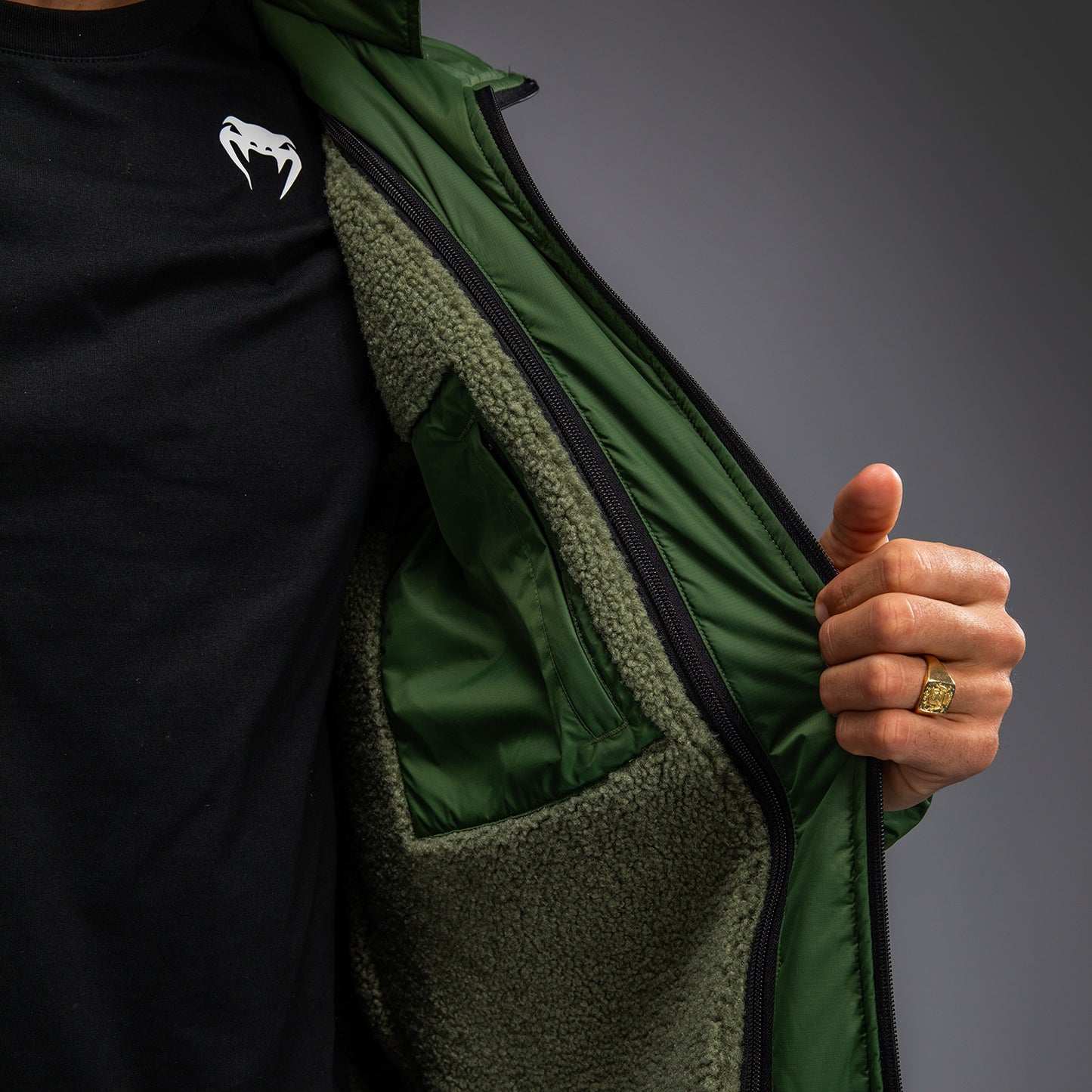 Venum Urban Guard Parka Jacket - Forest Green