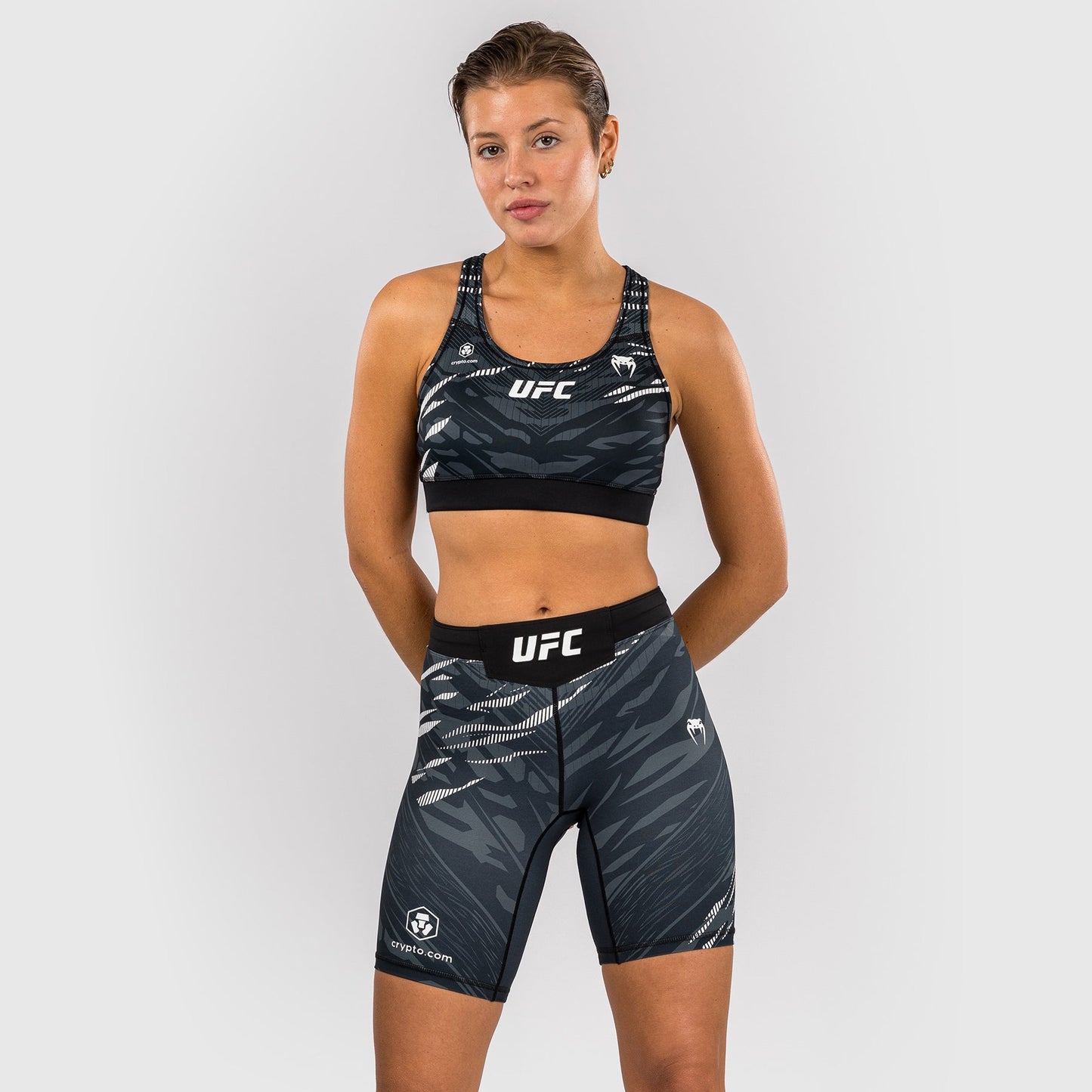 UFC Fusion by Venum Authentic Fight Night Women’s Vale Tudo Short - Long Fit - Black