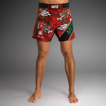 UFC Unrivaled by Venum Brandon Moreno Unisex Fight Short - Red
