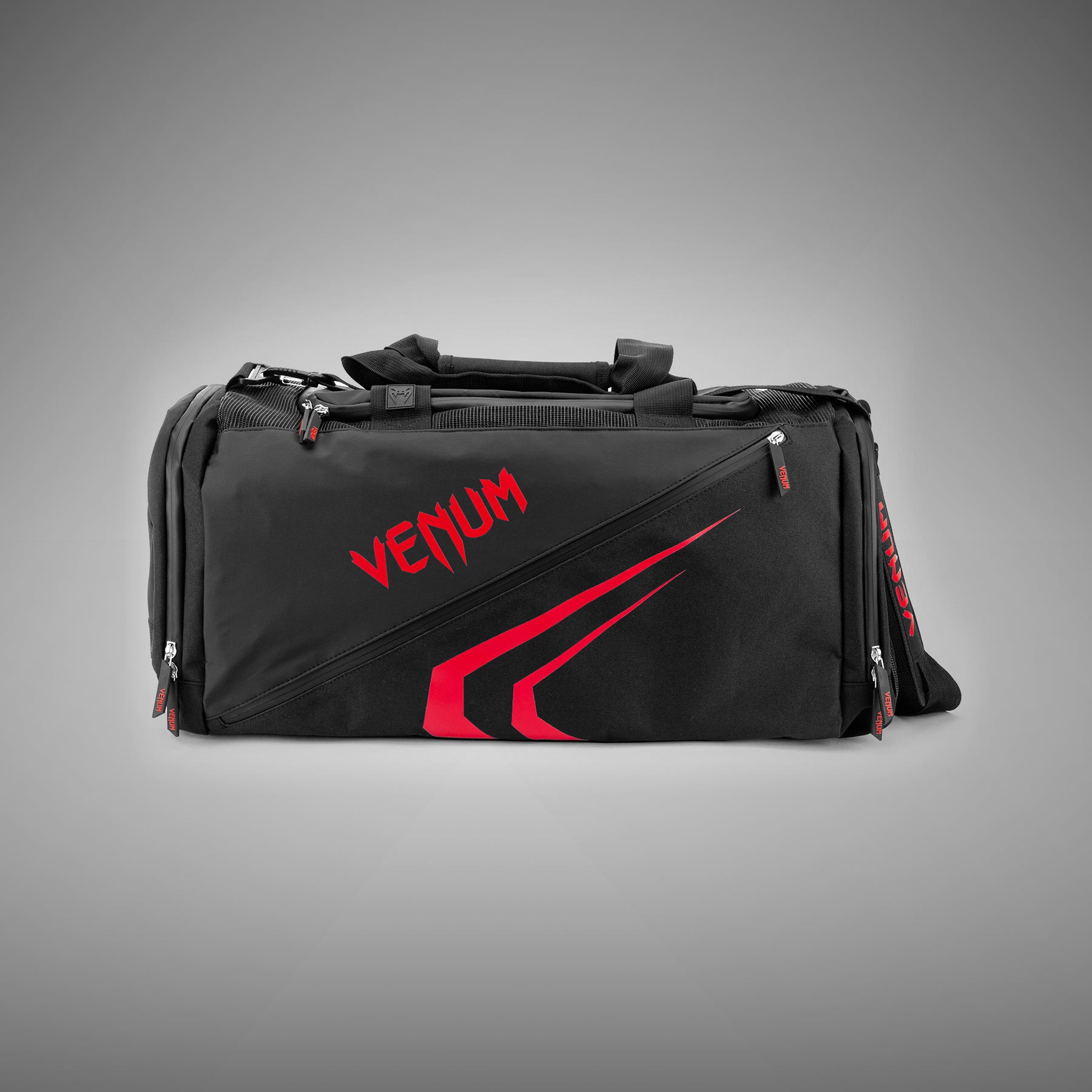 Venum Trainer Lite Evo Sports Bags - Black/Red - Venum
