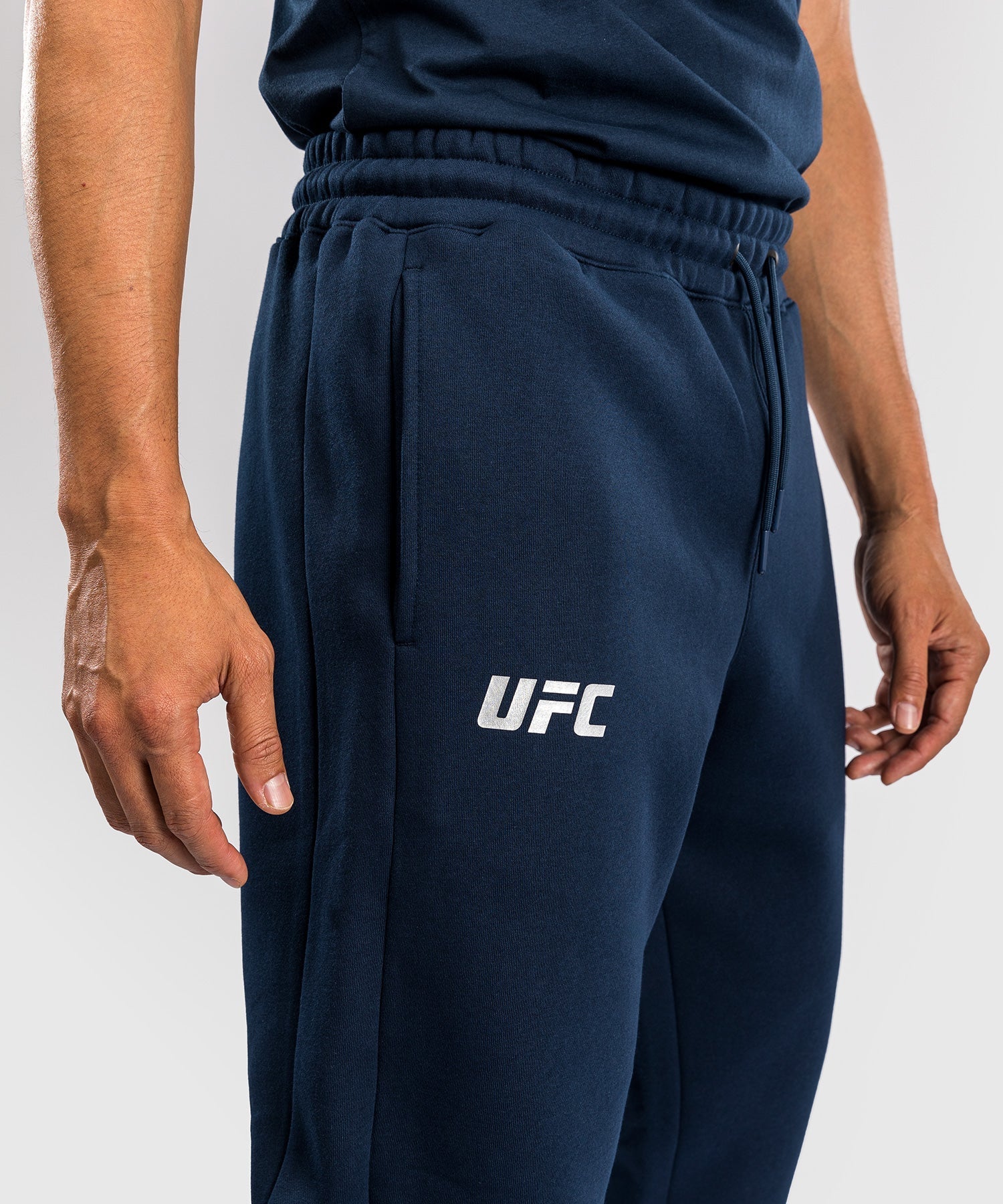 UFC Fusion by Venum Fight Week Men's Cotton Pant - Solid Oceanic