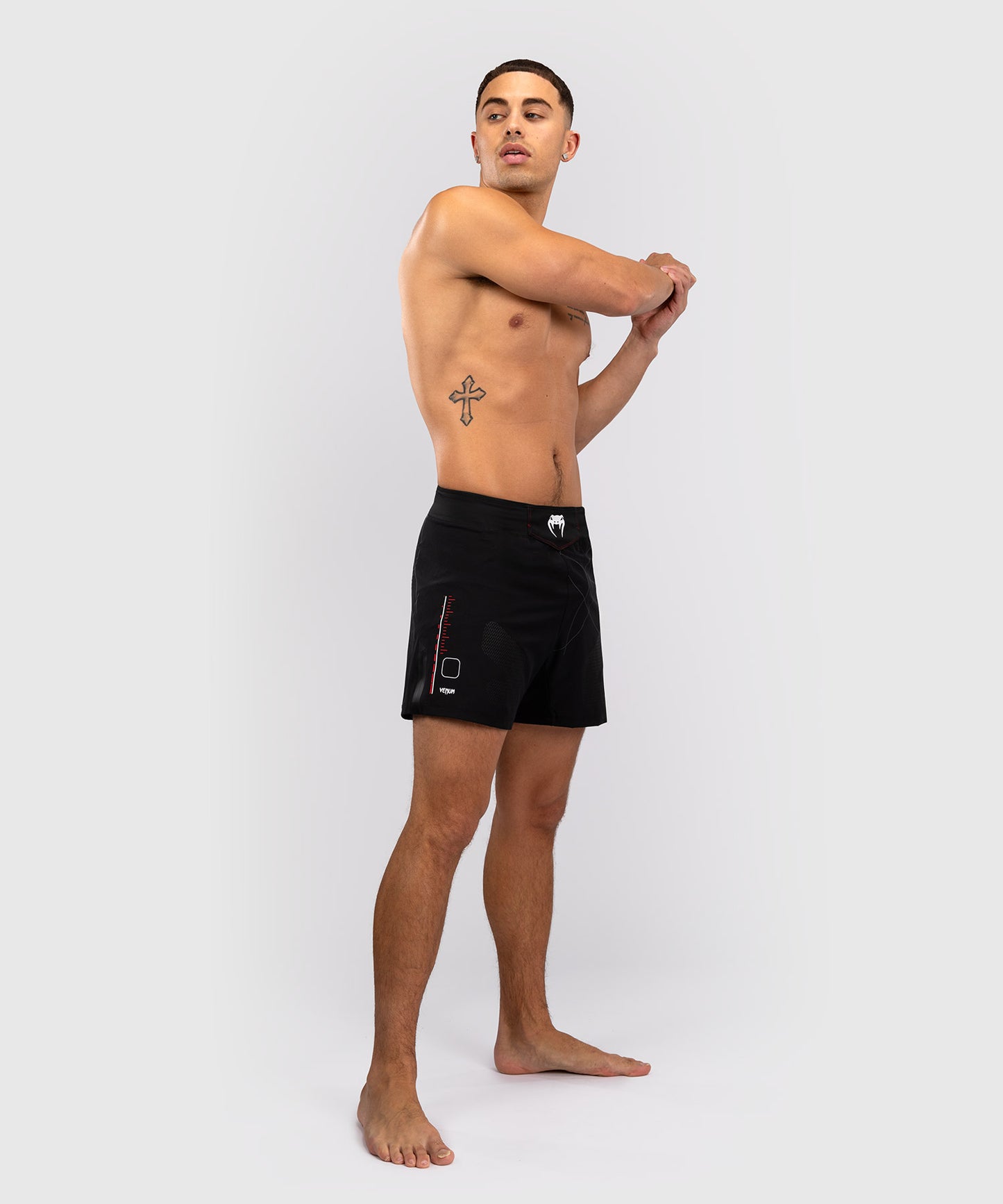 Venum Tactical XT Fightshorts - Black/Fire Red