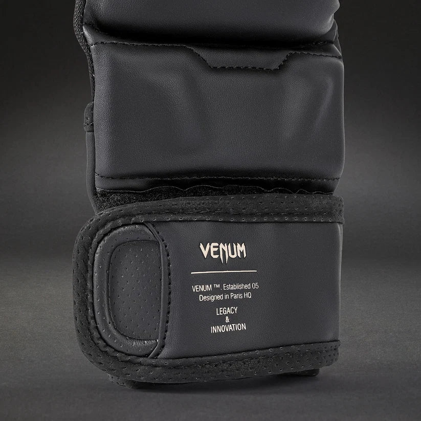 Venum Impact Evo Sparring MMA Gloves - Black