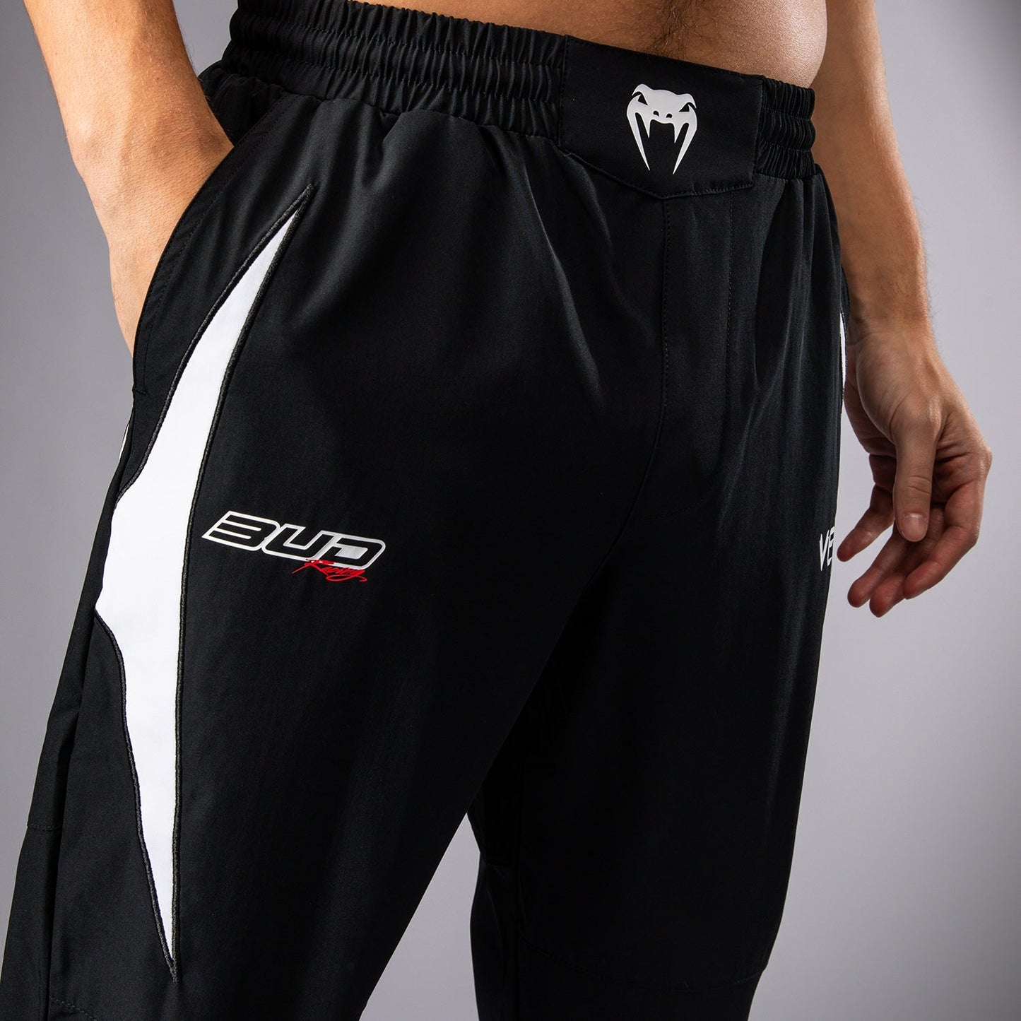 Venum x Bud Racing Men’s Joggers - Black/White/Lime Green