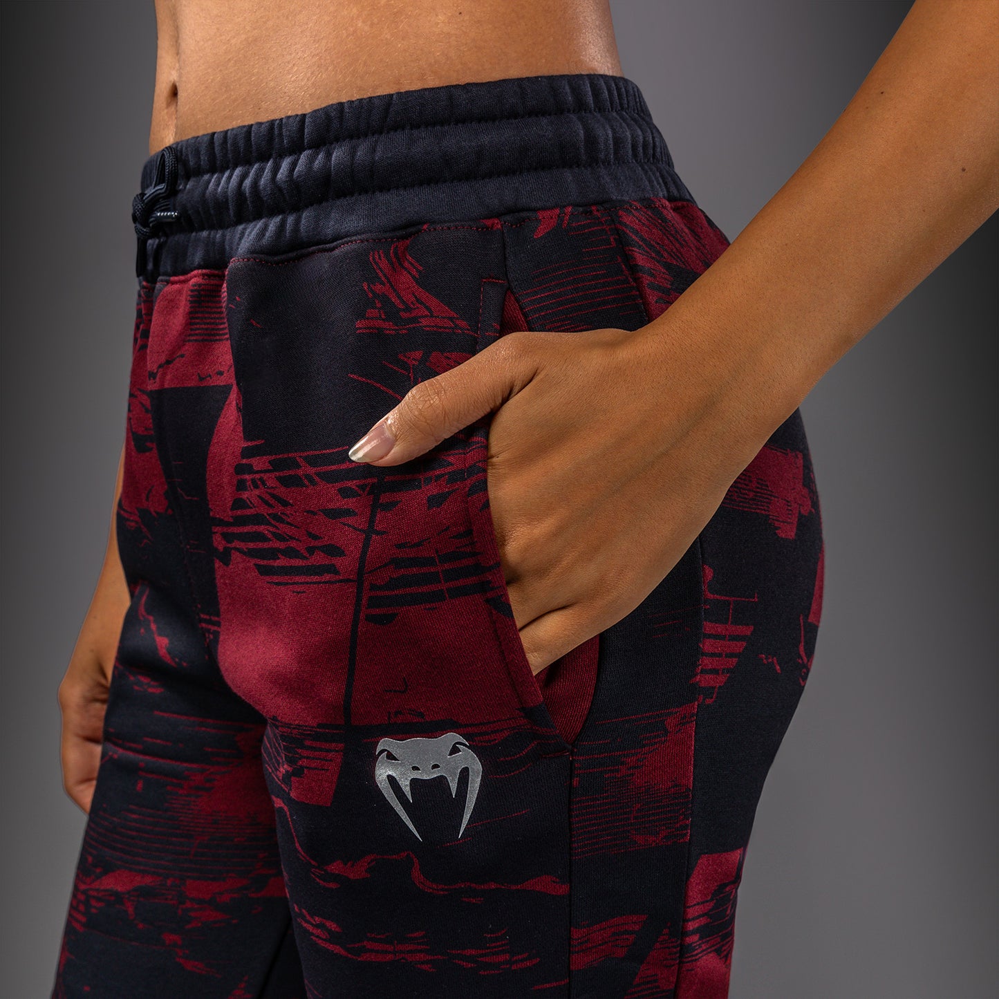 Women's UFC Zenith by Venum Burgundy Authentic Fight Week Pant