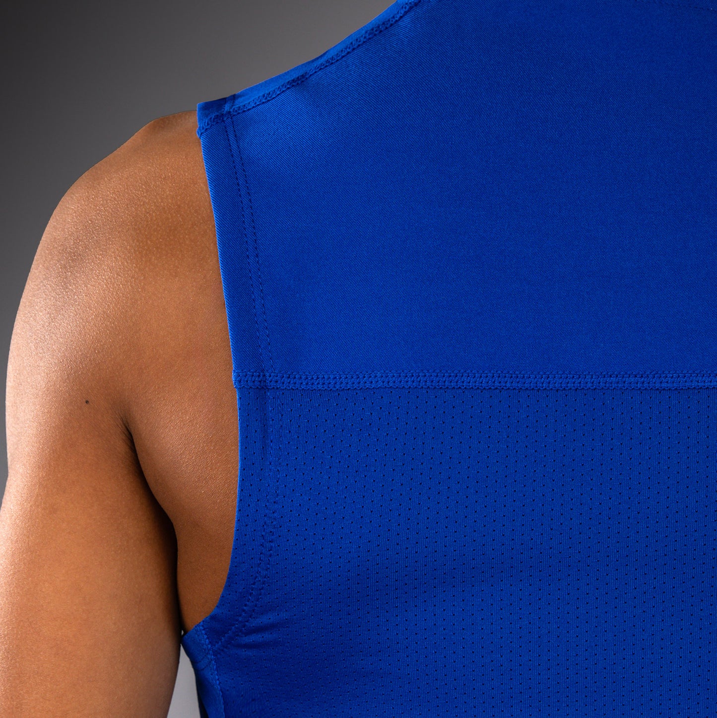 Venum Elite Kids Football Sleeveless Compression Jersey - Royal Blue  product-type_Dry Tech T-Shirts Venum