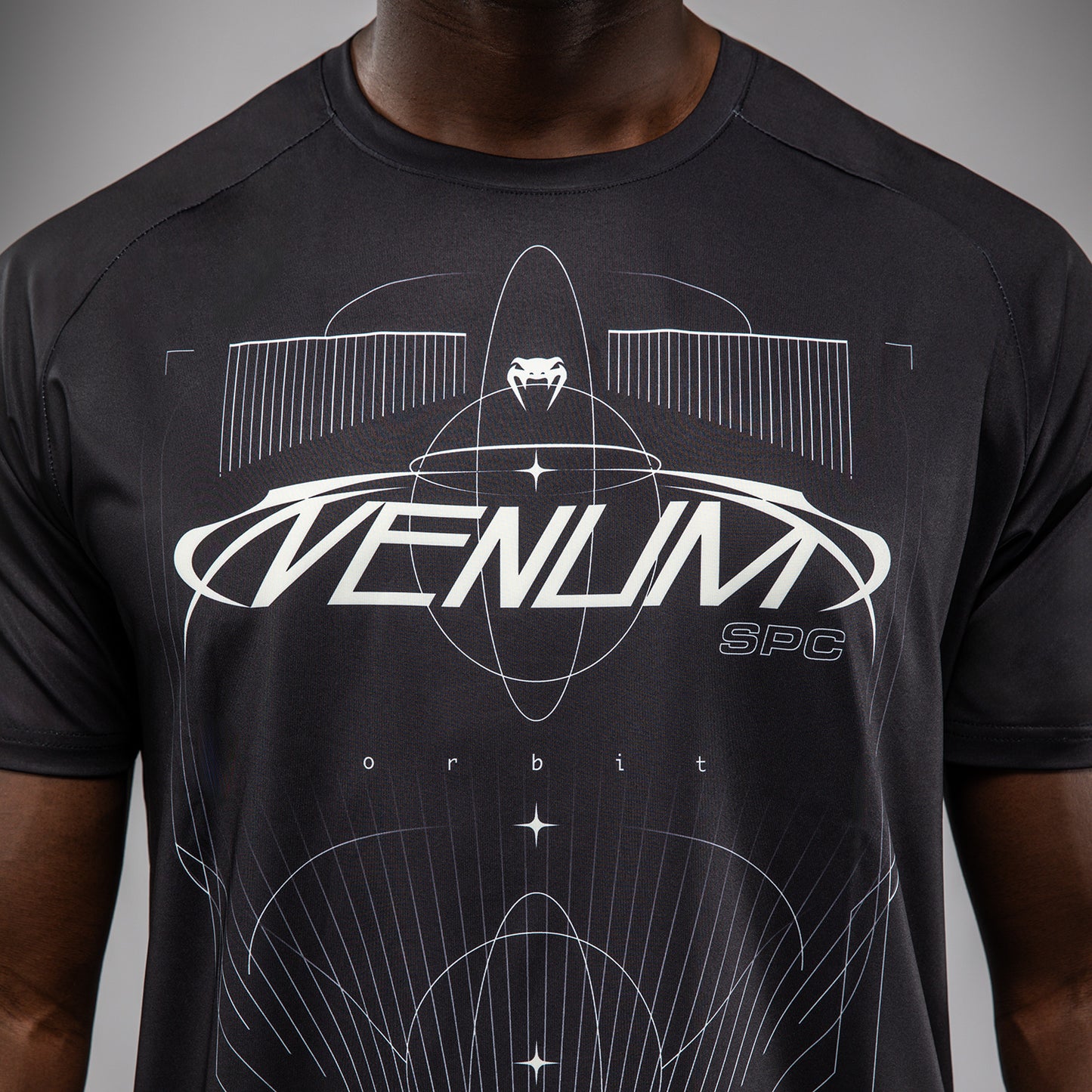 Venum Eclipse Dry-Tech T-Shirt - Black/Silver