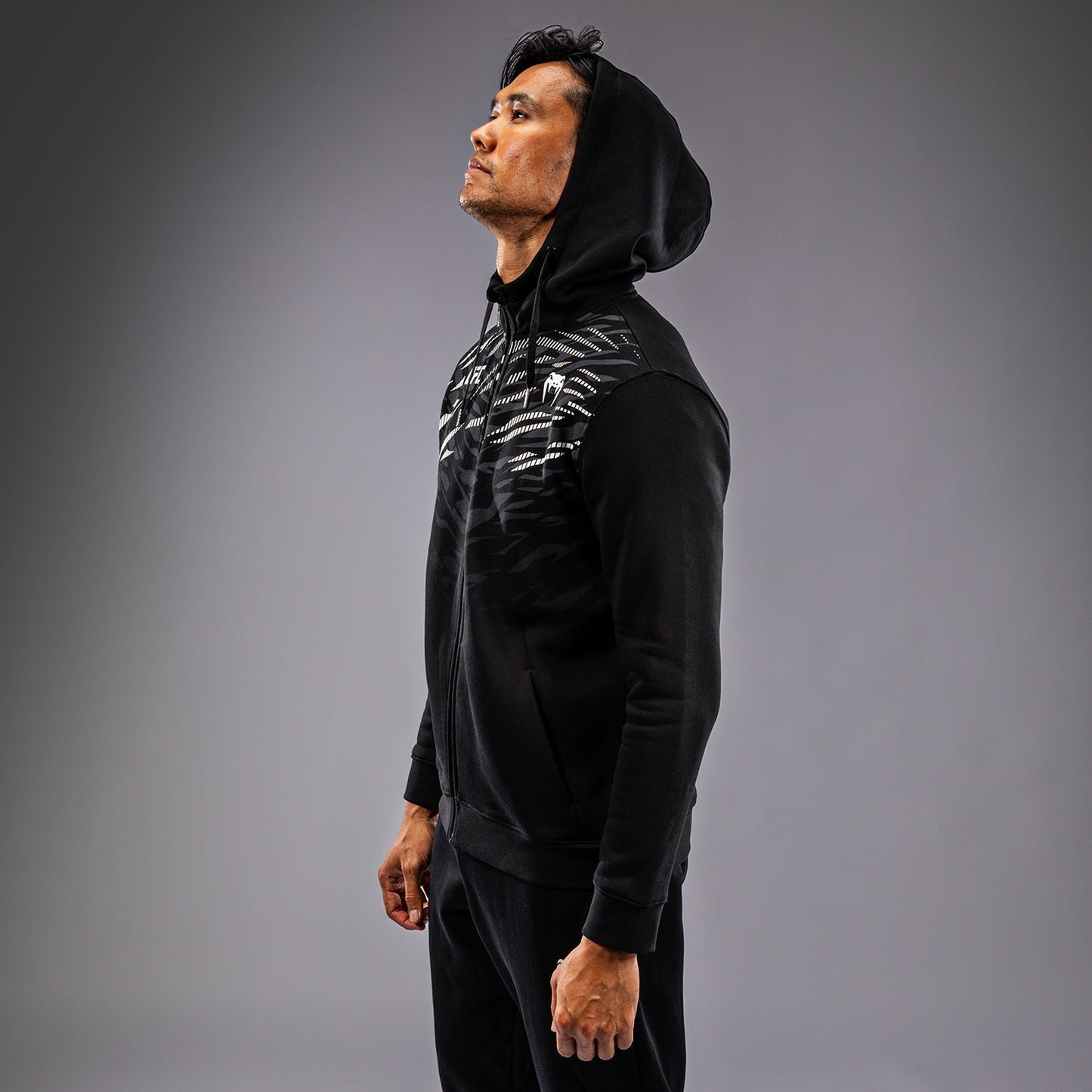 UFC Fusion by Venum Men’s Replica Zip Hoodie - Black