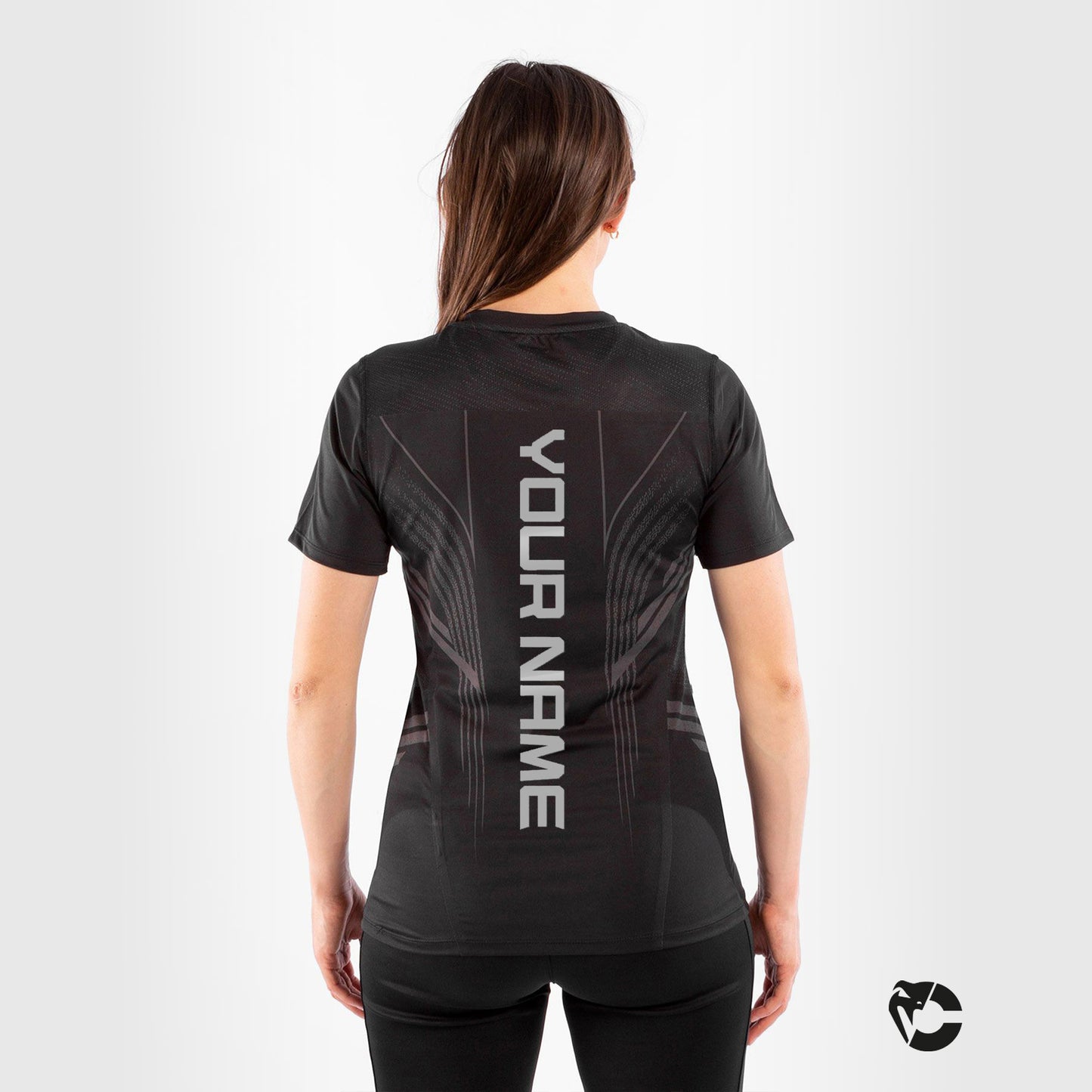 UFC Venum Personalized Authentic Fight Night Women's Walkout Jersey - Black