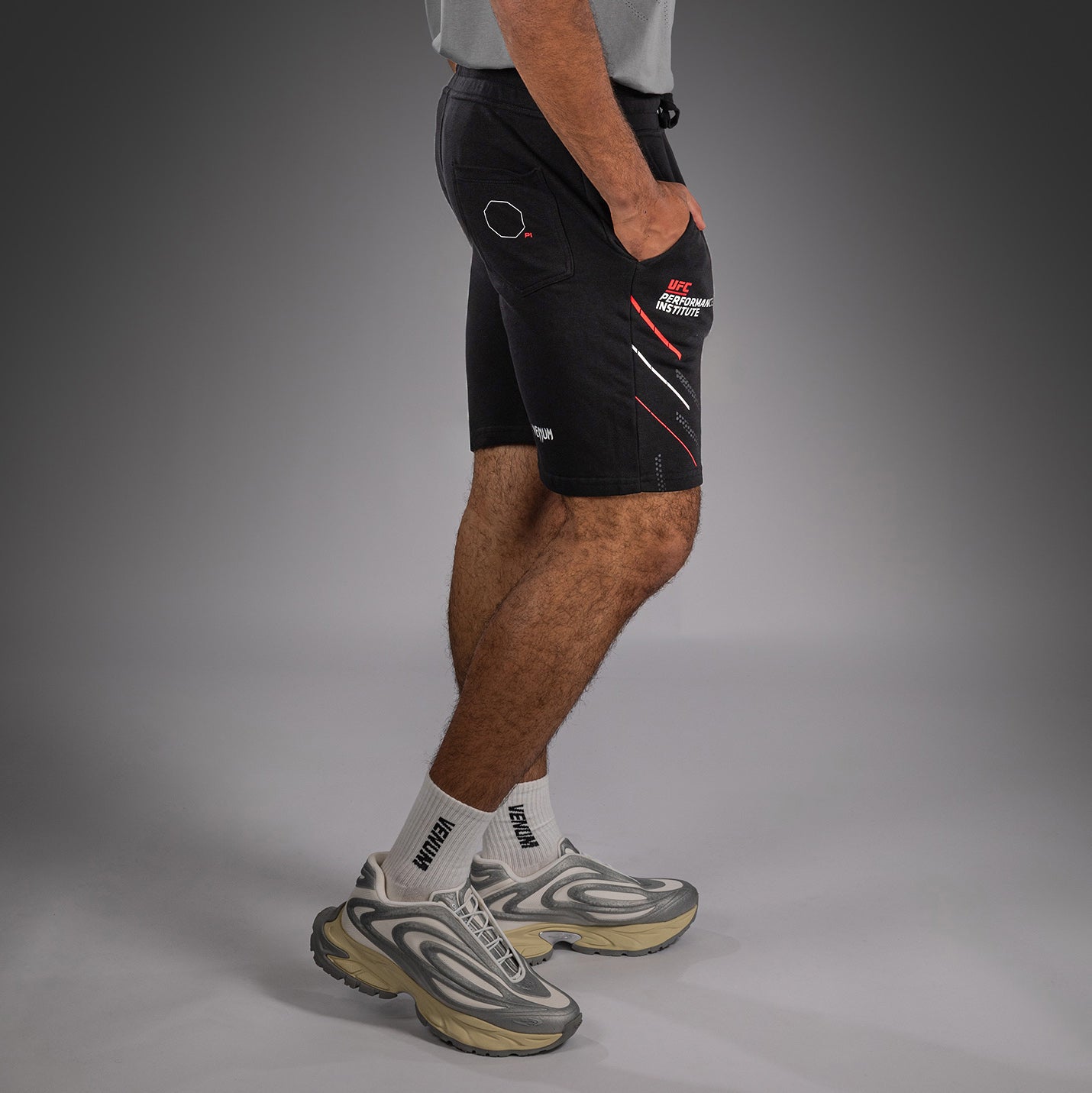 UFC PI 3.0 By Venum Cotton Shorts - Black