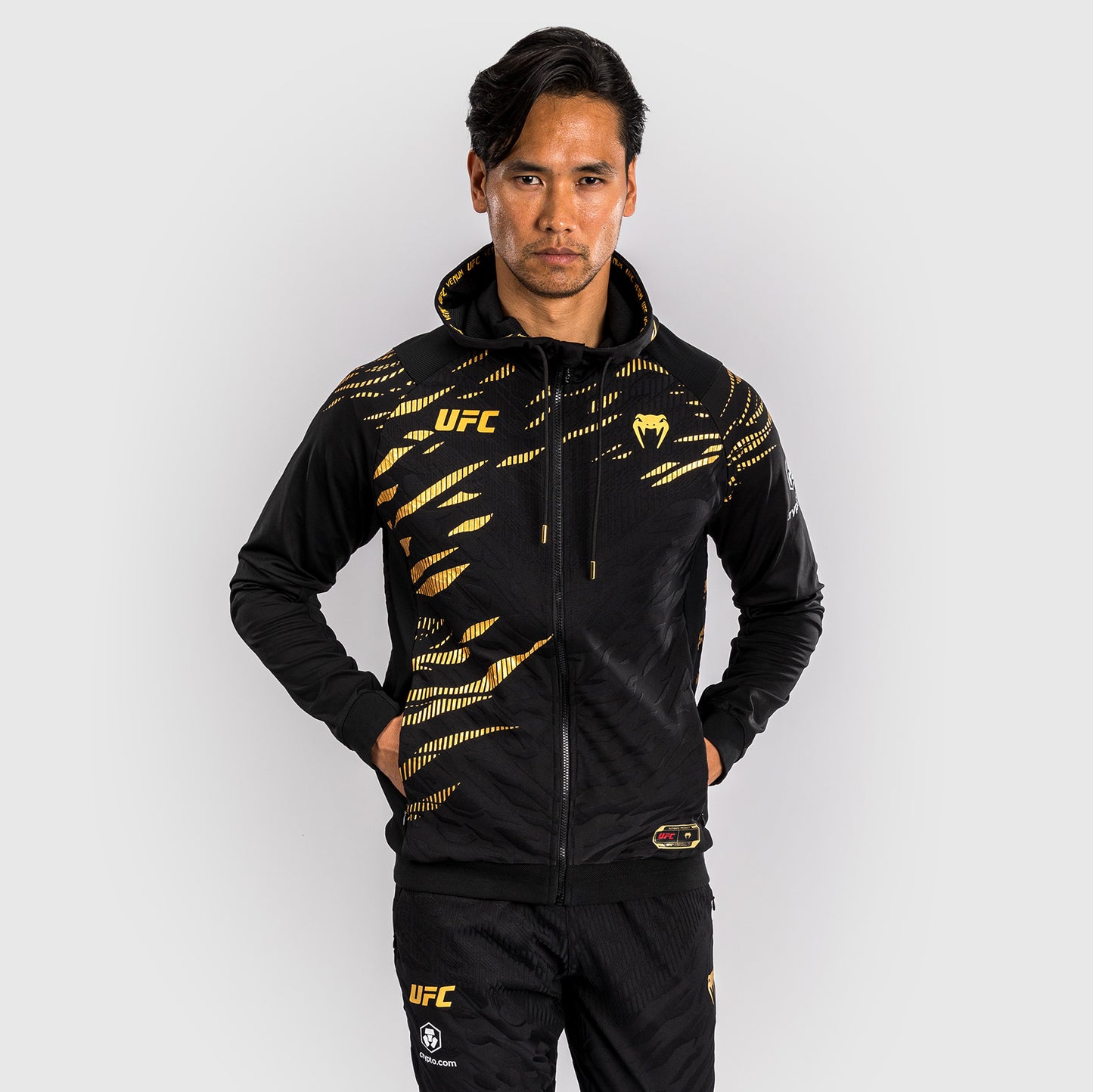 UFC Fusion by Venum Authentic Fight Night Men’s Walkout Hoodie - Champion