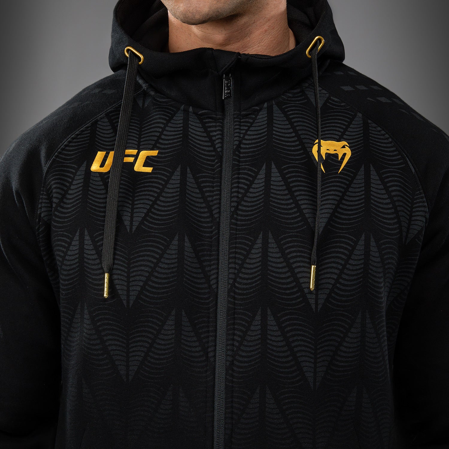 Men's UFC Zenith by Venum Replica Champion Zip Hoodie - Venum