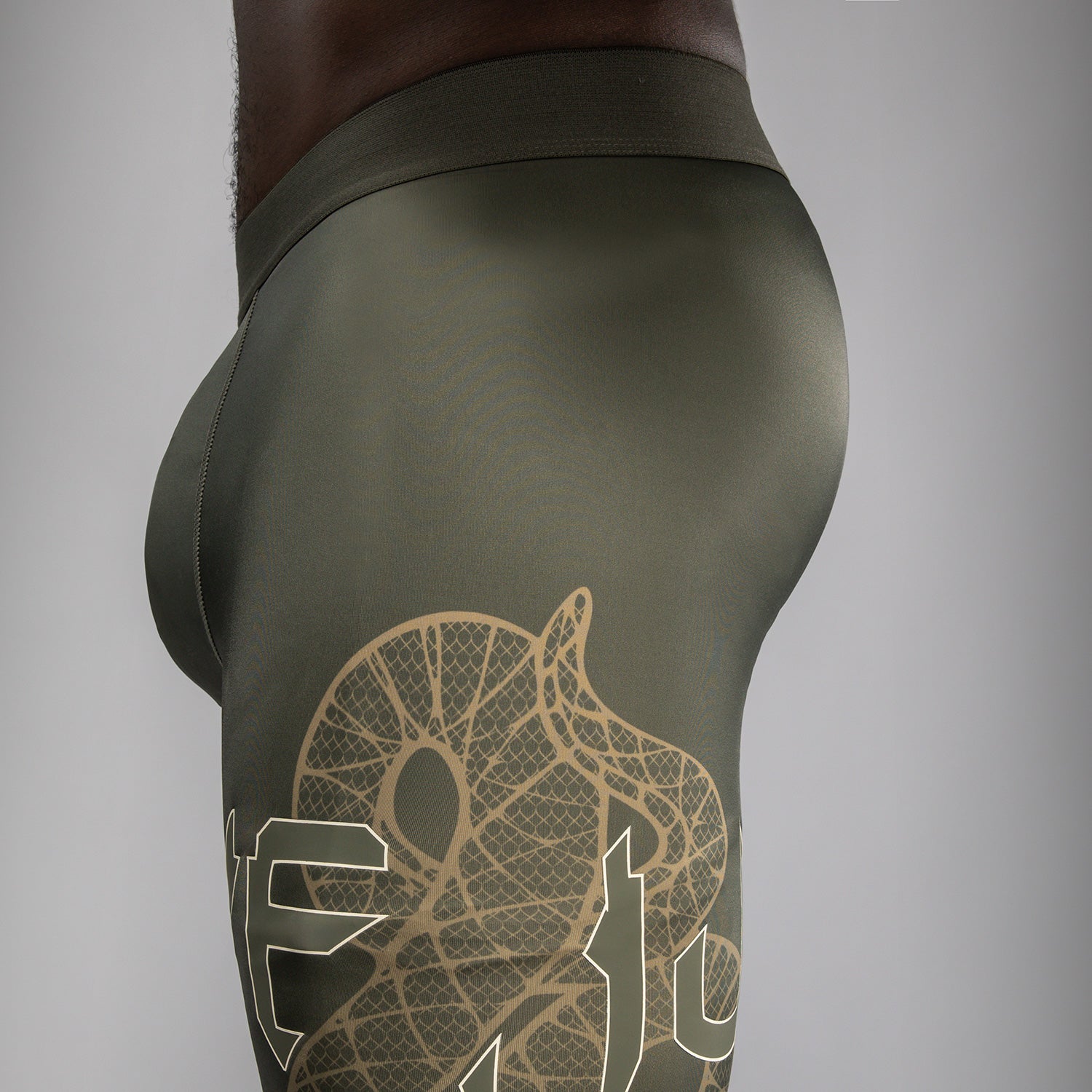 Venum Serpenti Spats - Khaki/Bronze/Ivory - Venum - Venum
