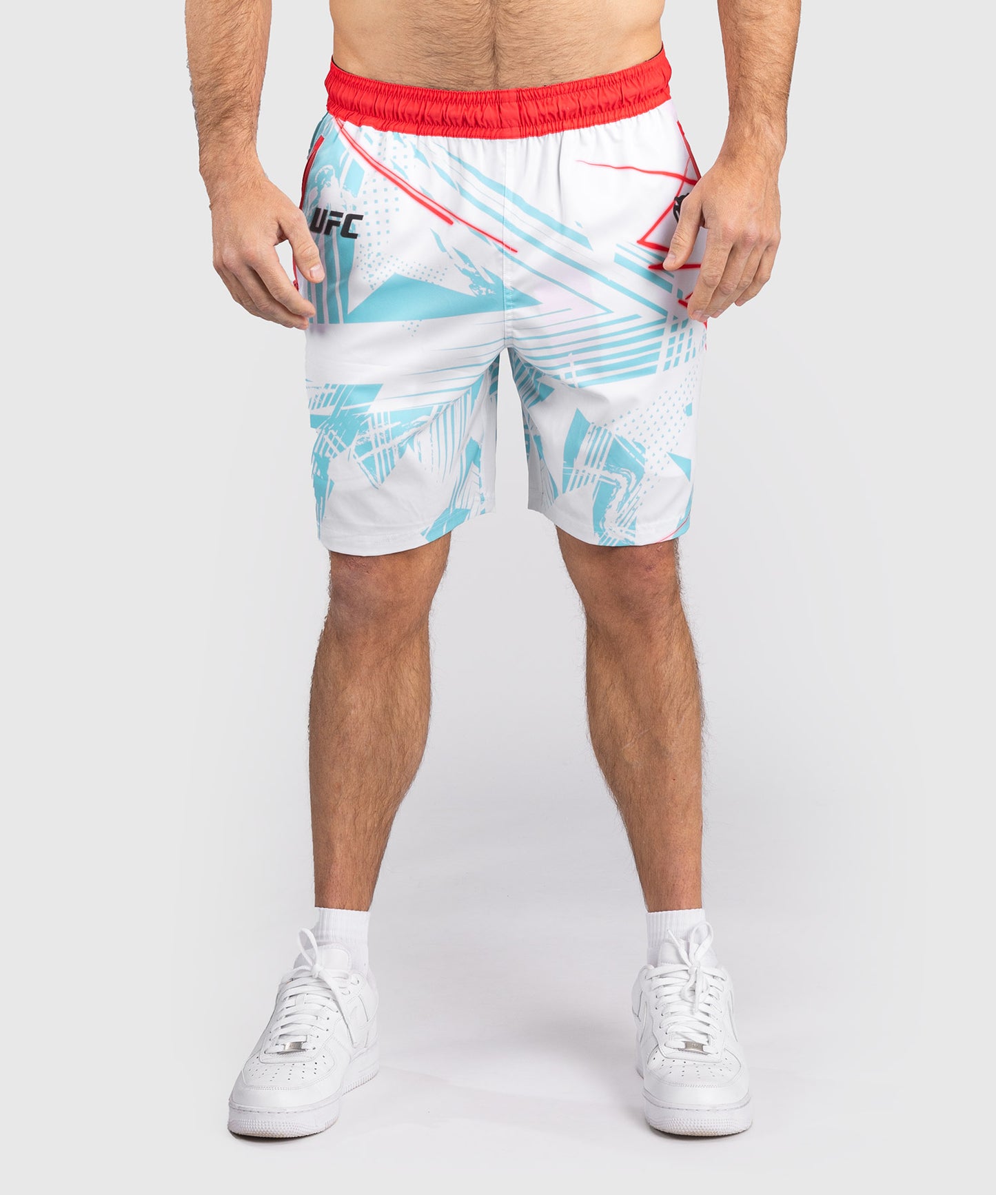 Men’s UFC Fusion By Venum Miami Edition White Fight Week Performance Shorts