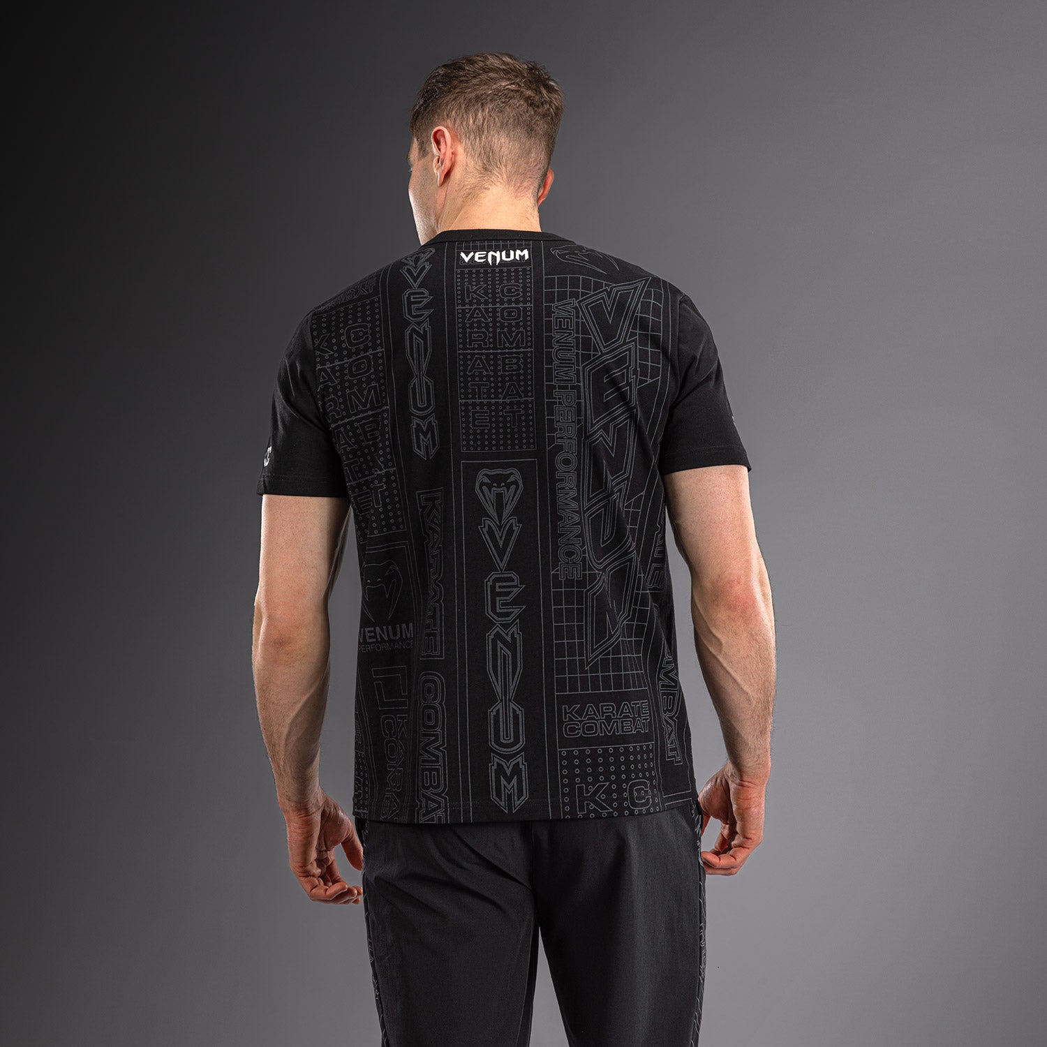 Karate Combat by Venum T-shirt - Black/Grey  product-type_T-Shirts Venum