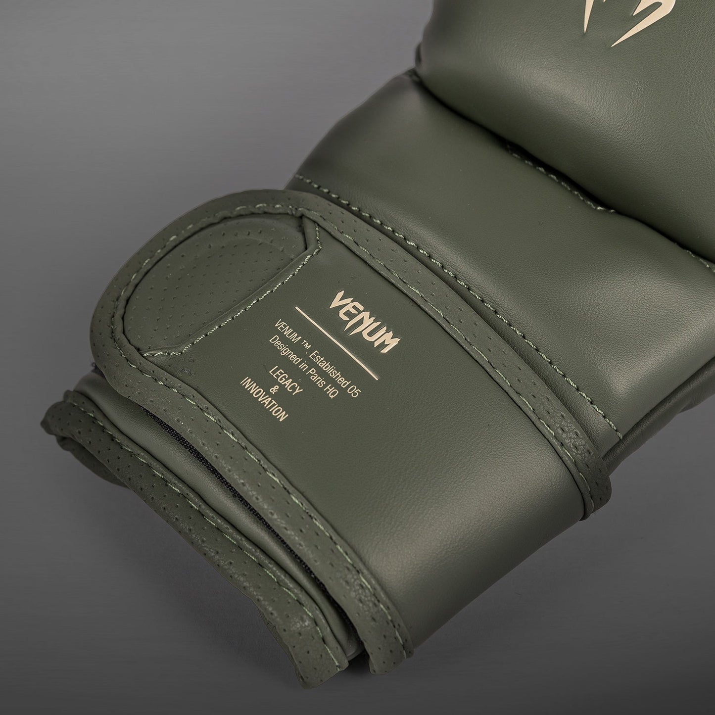 Venum Impact Evo MMA Sparring Gloves - Military Green