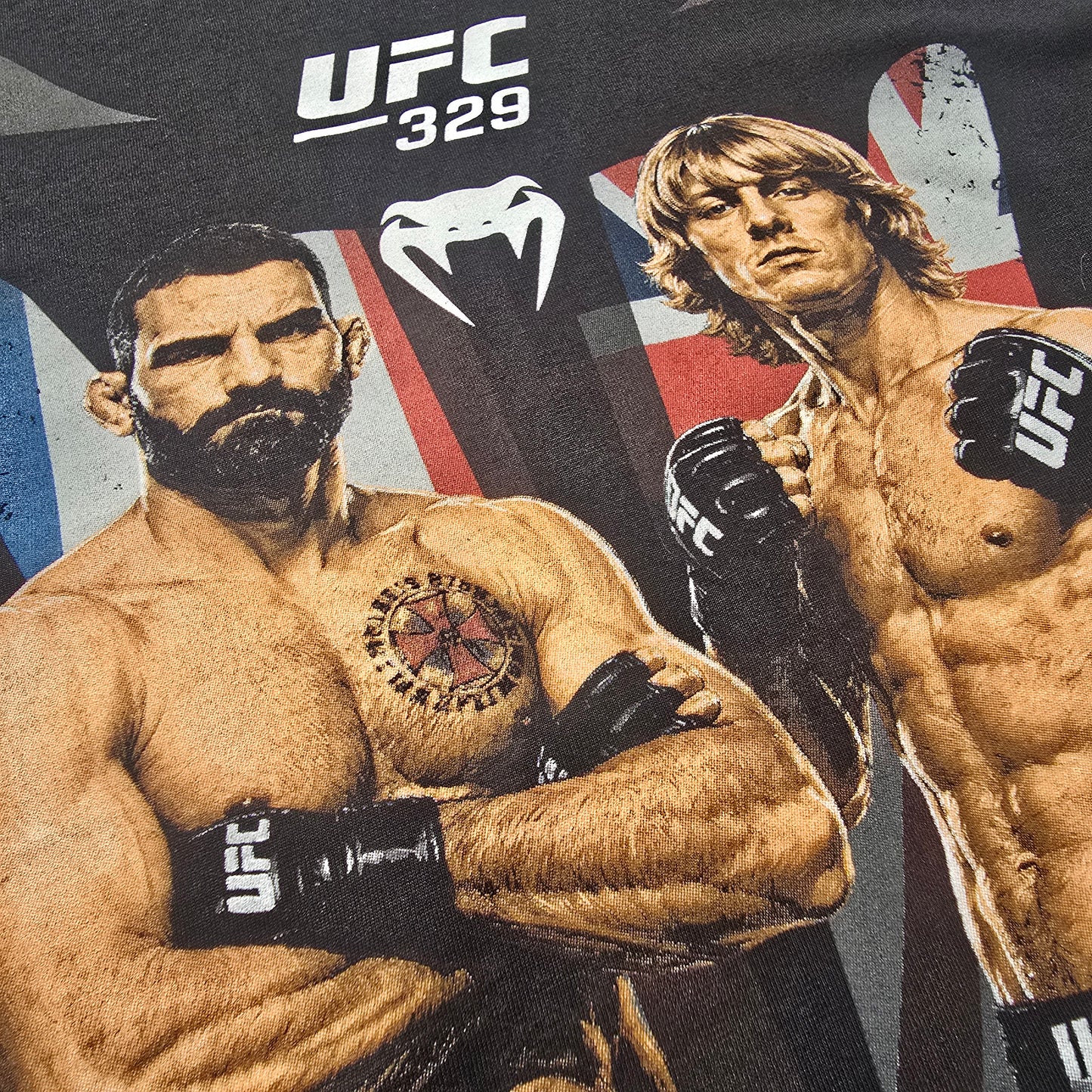 Venum UFC 329 Main Event T-shirt - Benoît Saint-Denis vs Paddy Pimblett  product-type_T-Shirts Venum