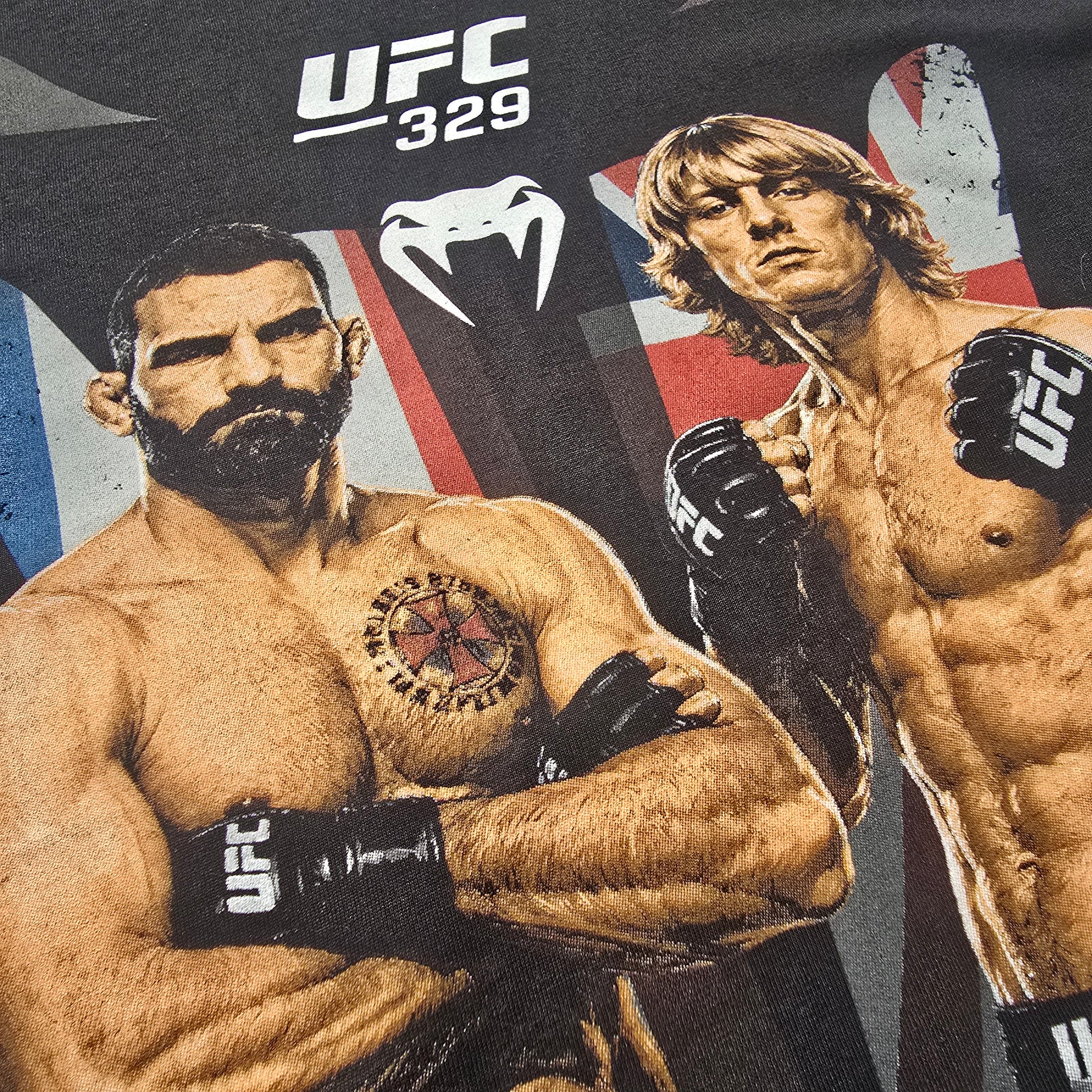 Venum UFC 329 Main Event T-shirt - Benoît Saint-Denis vs Paddy Pimblett  product-type_T-Shirts Venum