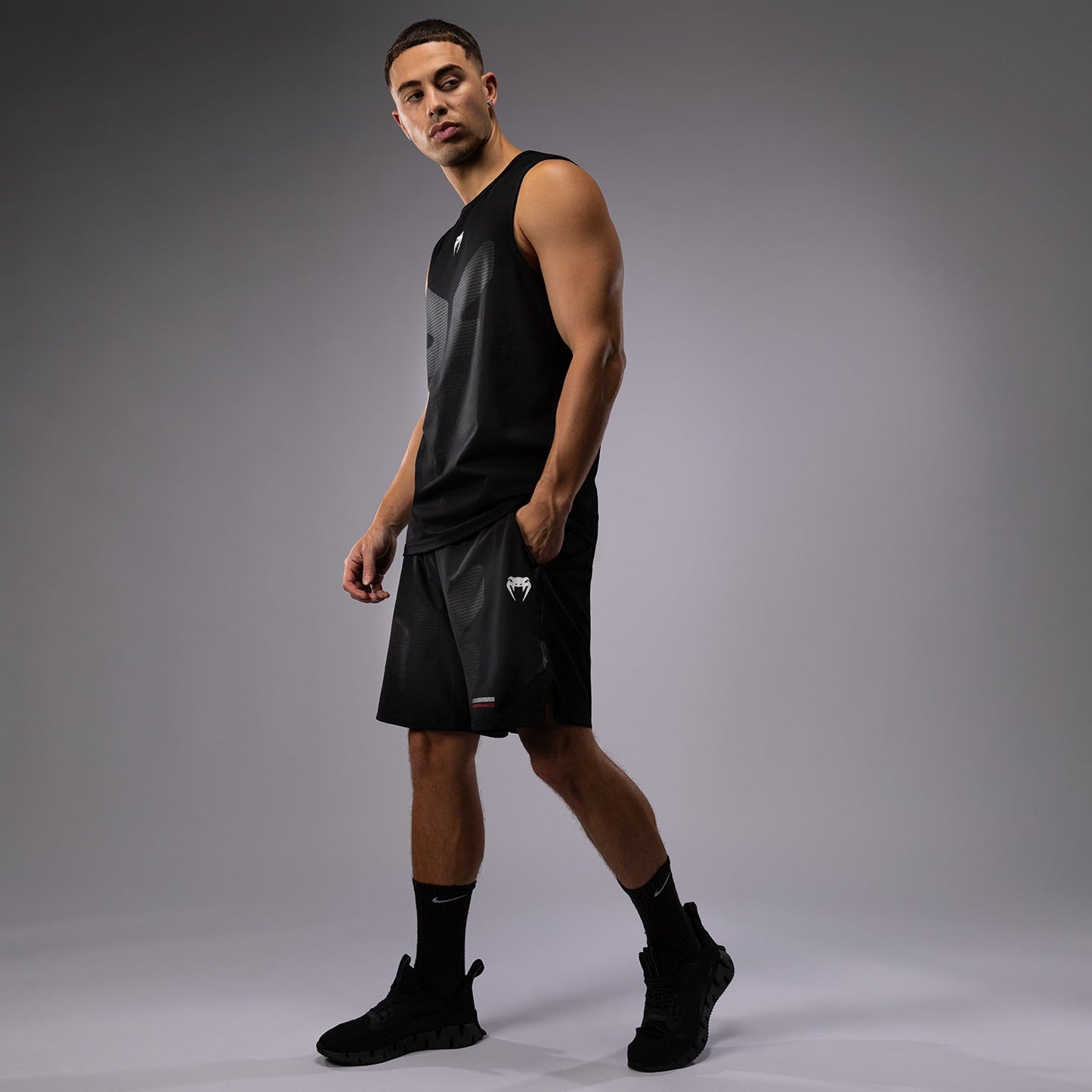 Venum Tactical XT Tank Top - Black/Fire Red