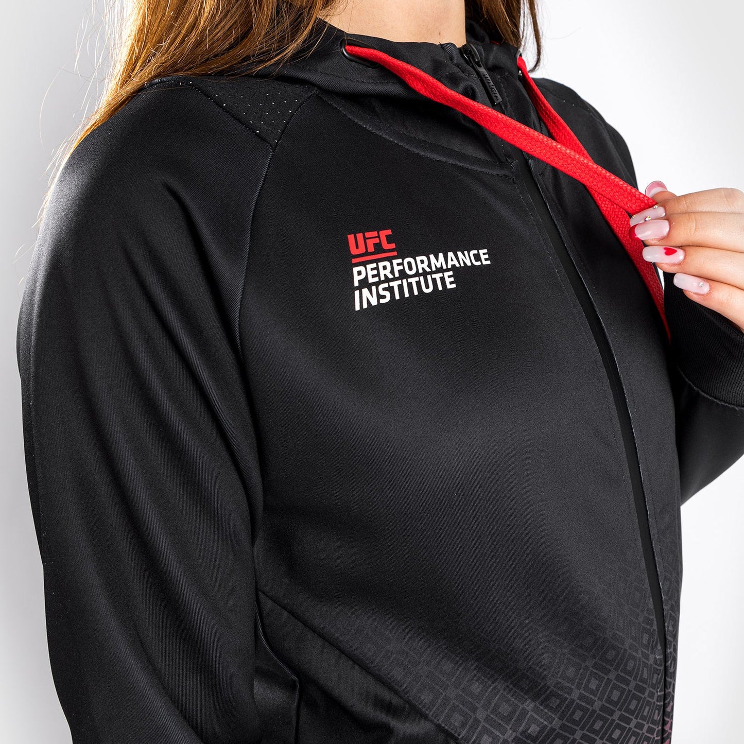 UFC Venum Performance Institute Hoodie - For Women - Black/Red