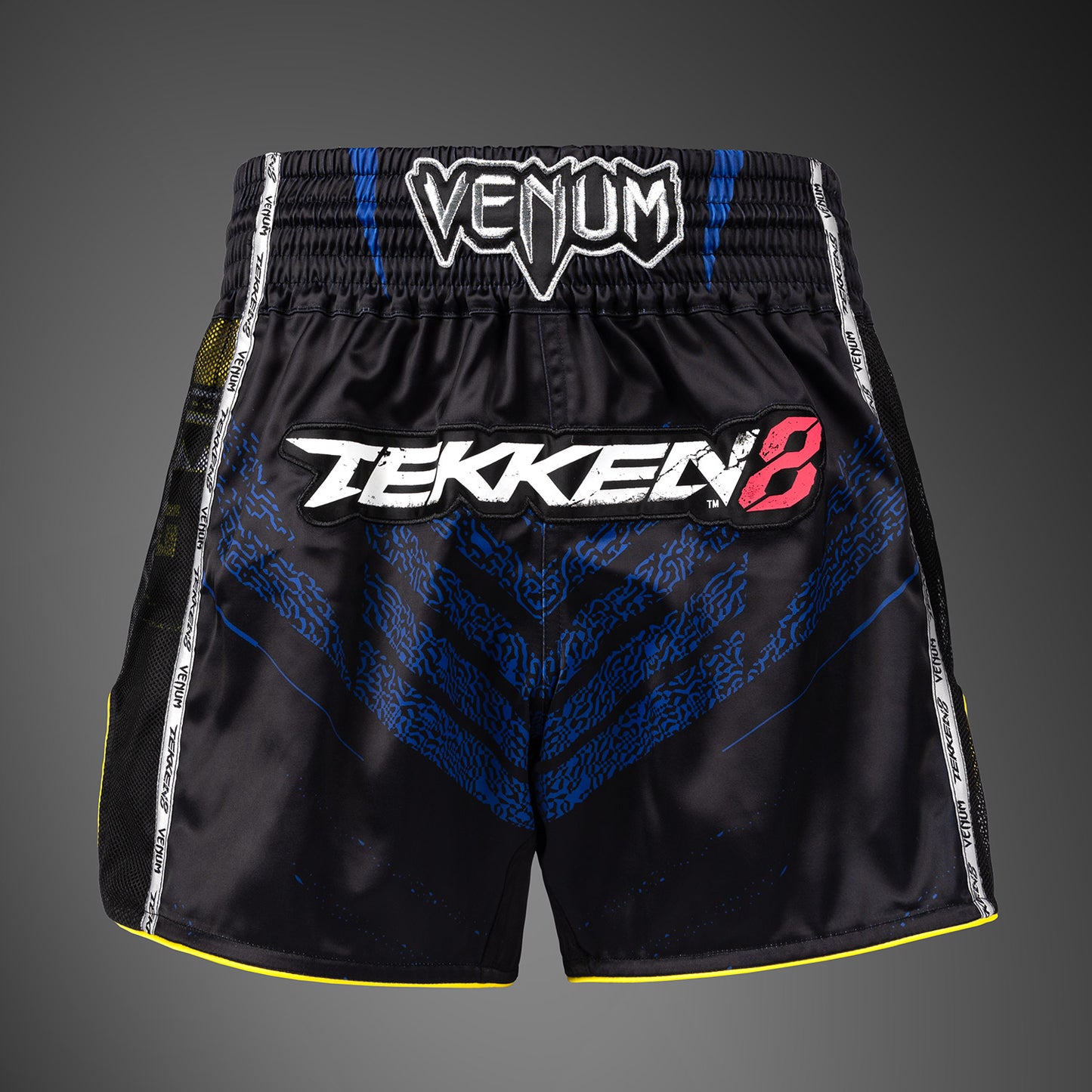 Venum x TEKKEN 8 Muay Thai Shorts - King - Black/Yellow