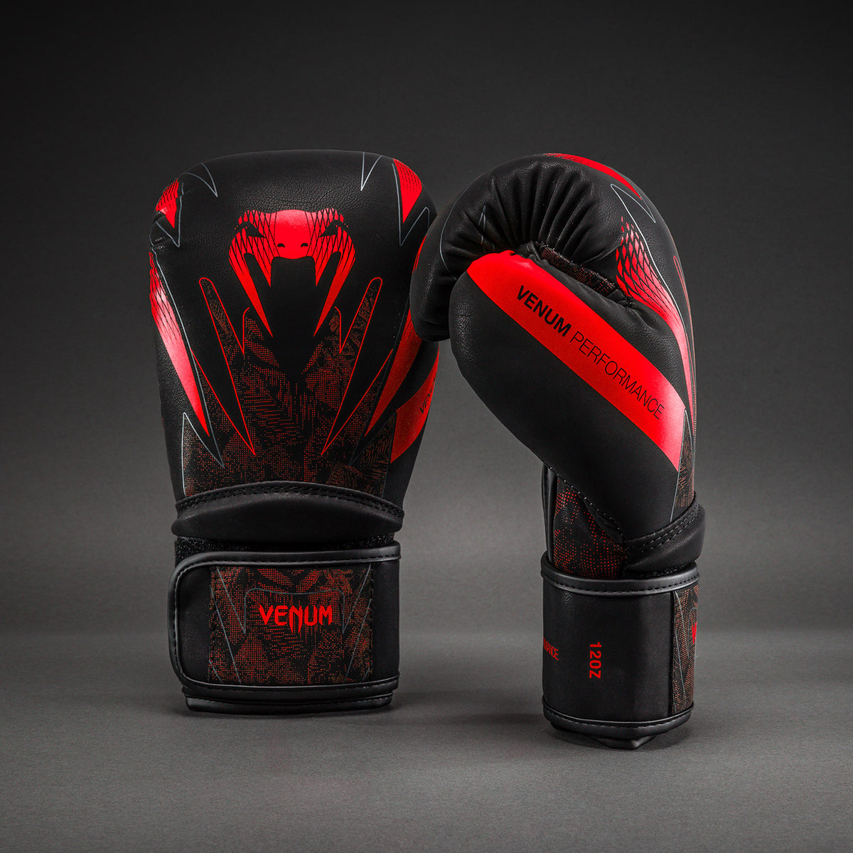 Venum Impact Amazonia Reborn Boxing Gloves - Black/Red