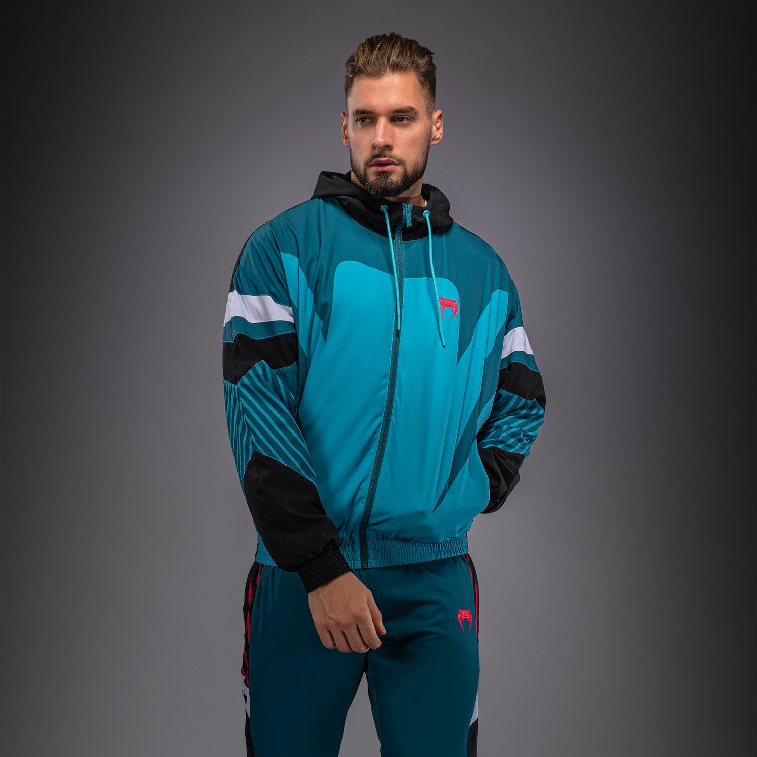 Venum Attack 90 Track Jacket - Miami Blue - Venum